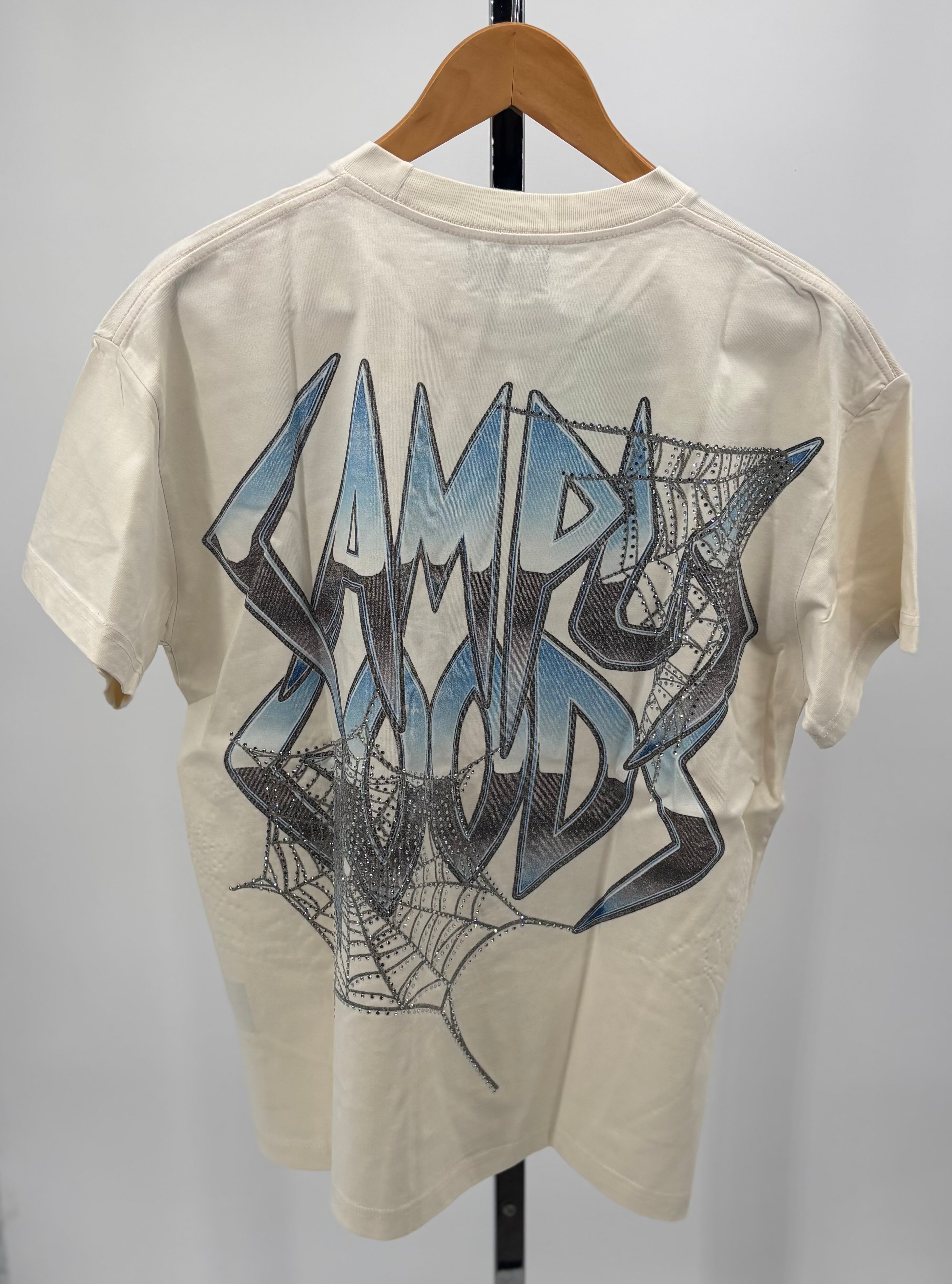 Campus Broken Web Tee Cream