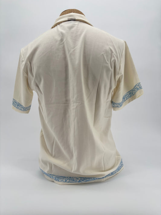 ALSO Burlap Button Up Cream