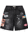 ALSO Gallery Denim Jort Blk