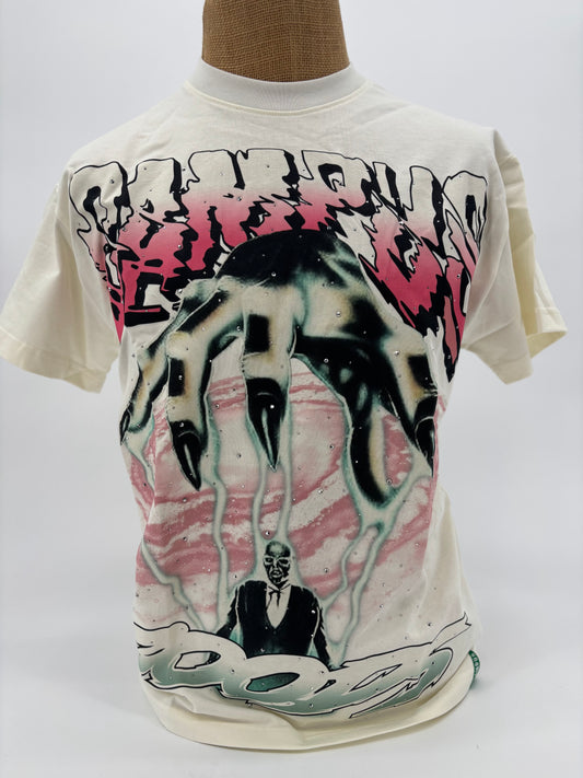 Campus Static Tee  Cream