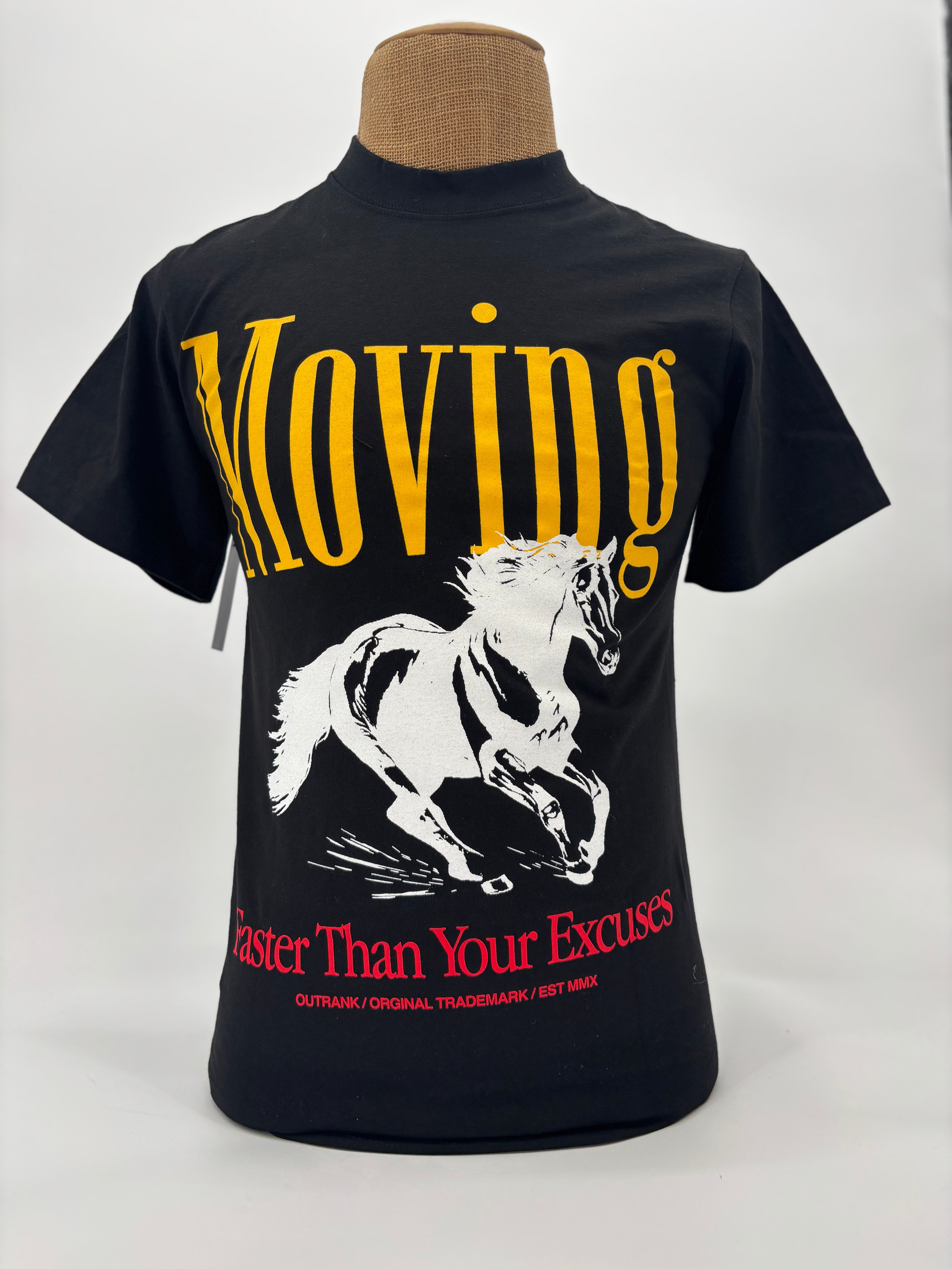 OR Moving Faster Tee Blk