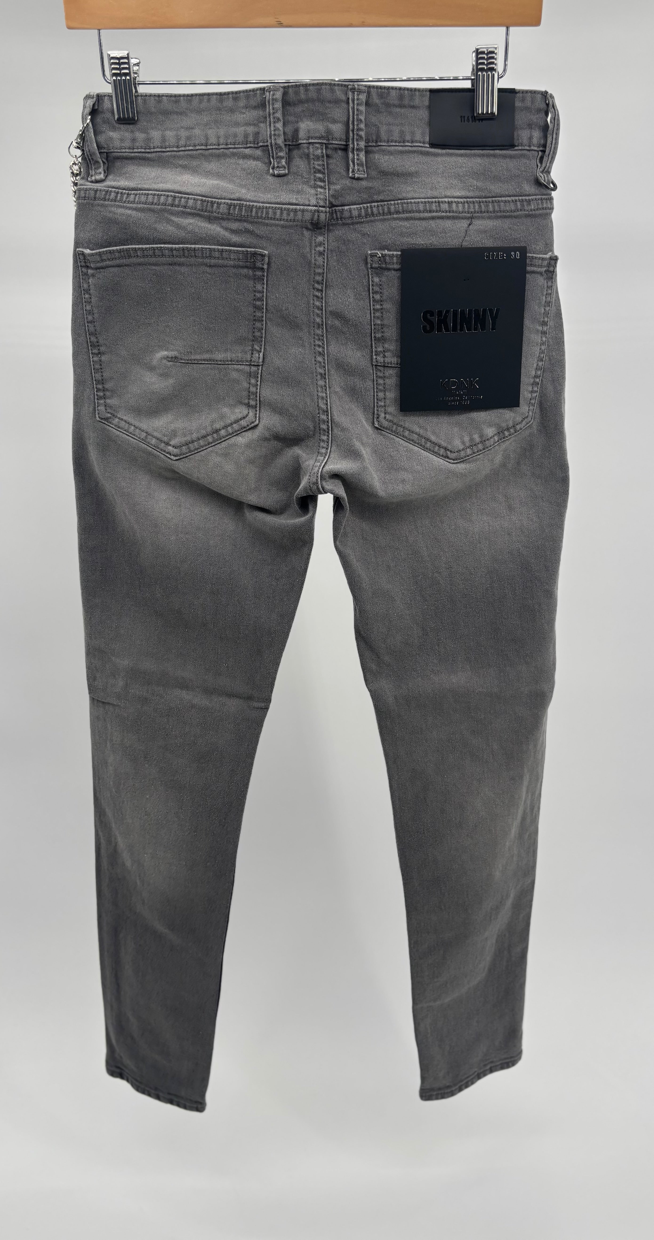 KDNK Grey 3D Print Pants