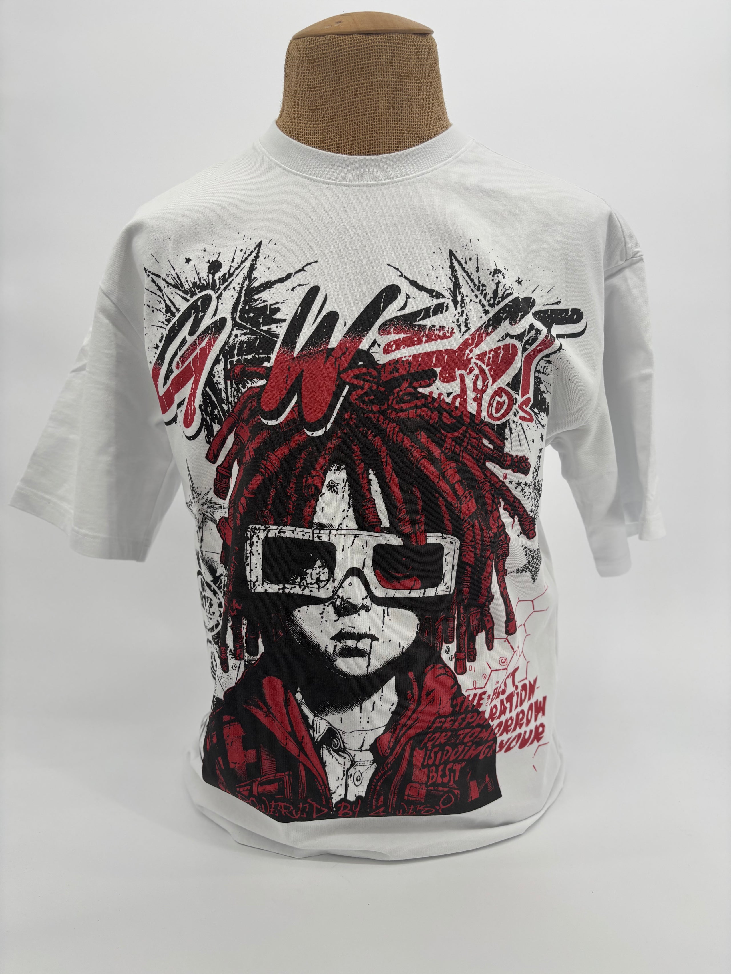 GWest Racing Club Tee Wht