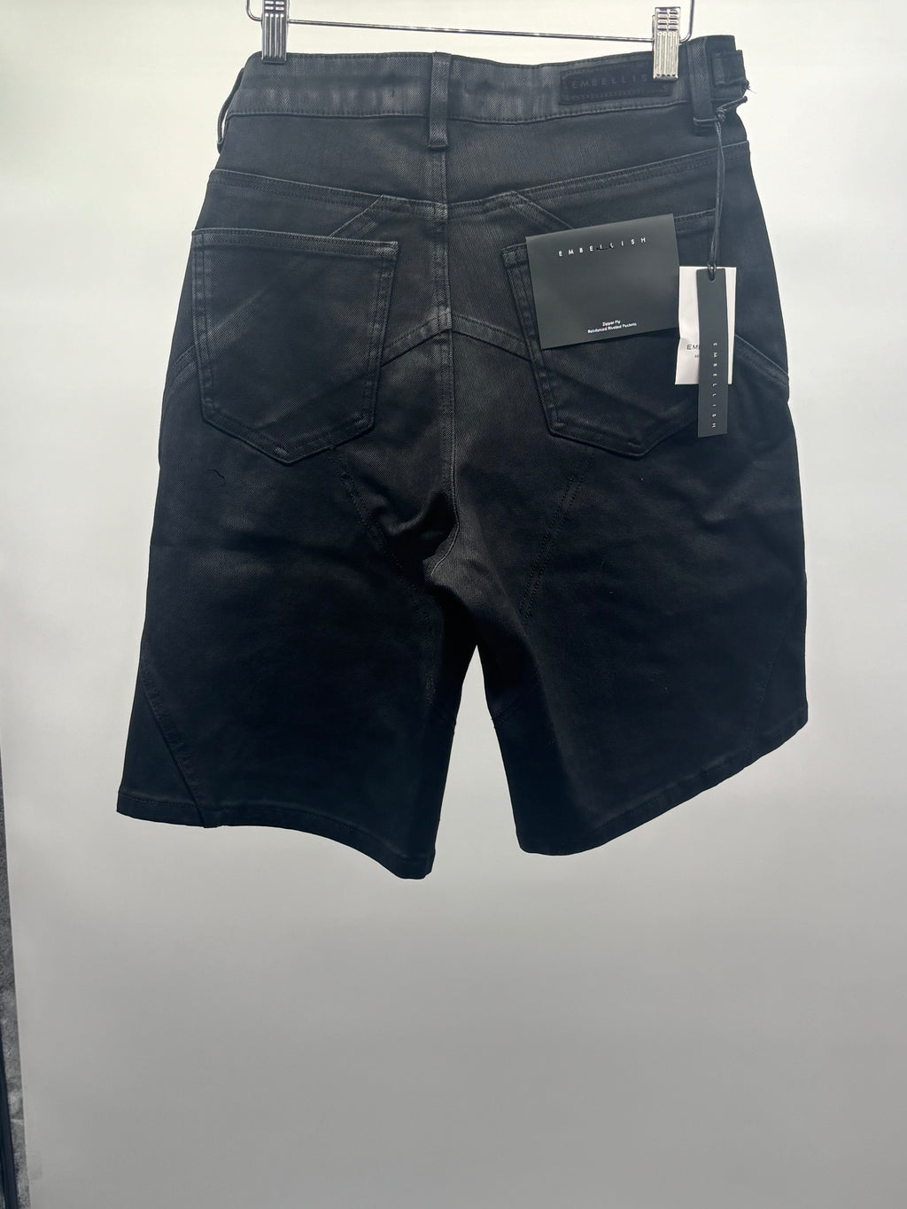 Embellish Drone Shorts Blk Wax
