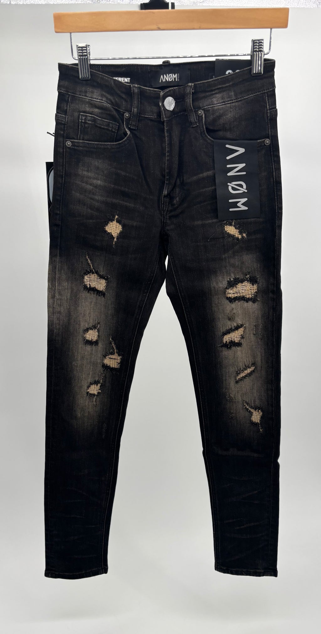ANOM Vicous Jeans Dirty Blk