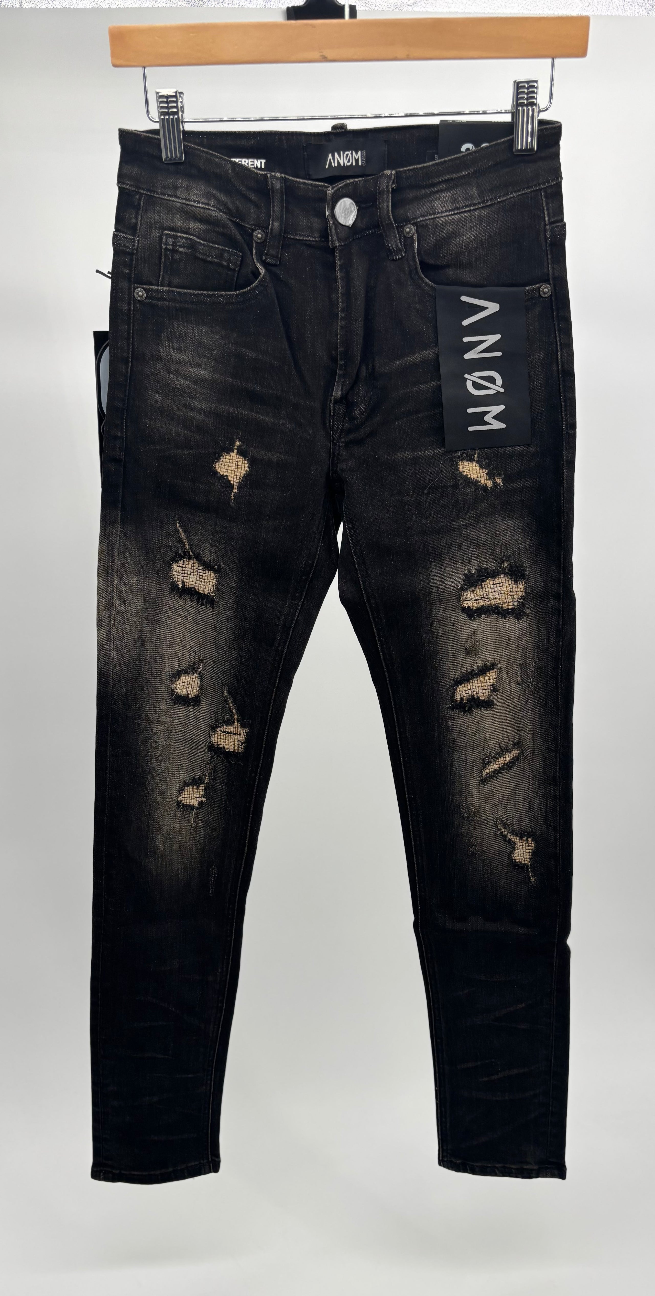 ANOM Vicous Jeans Dirty Blk