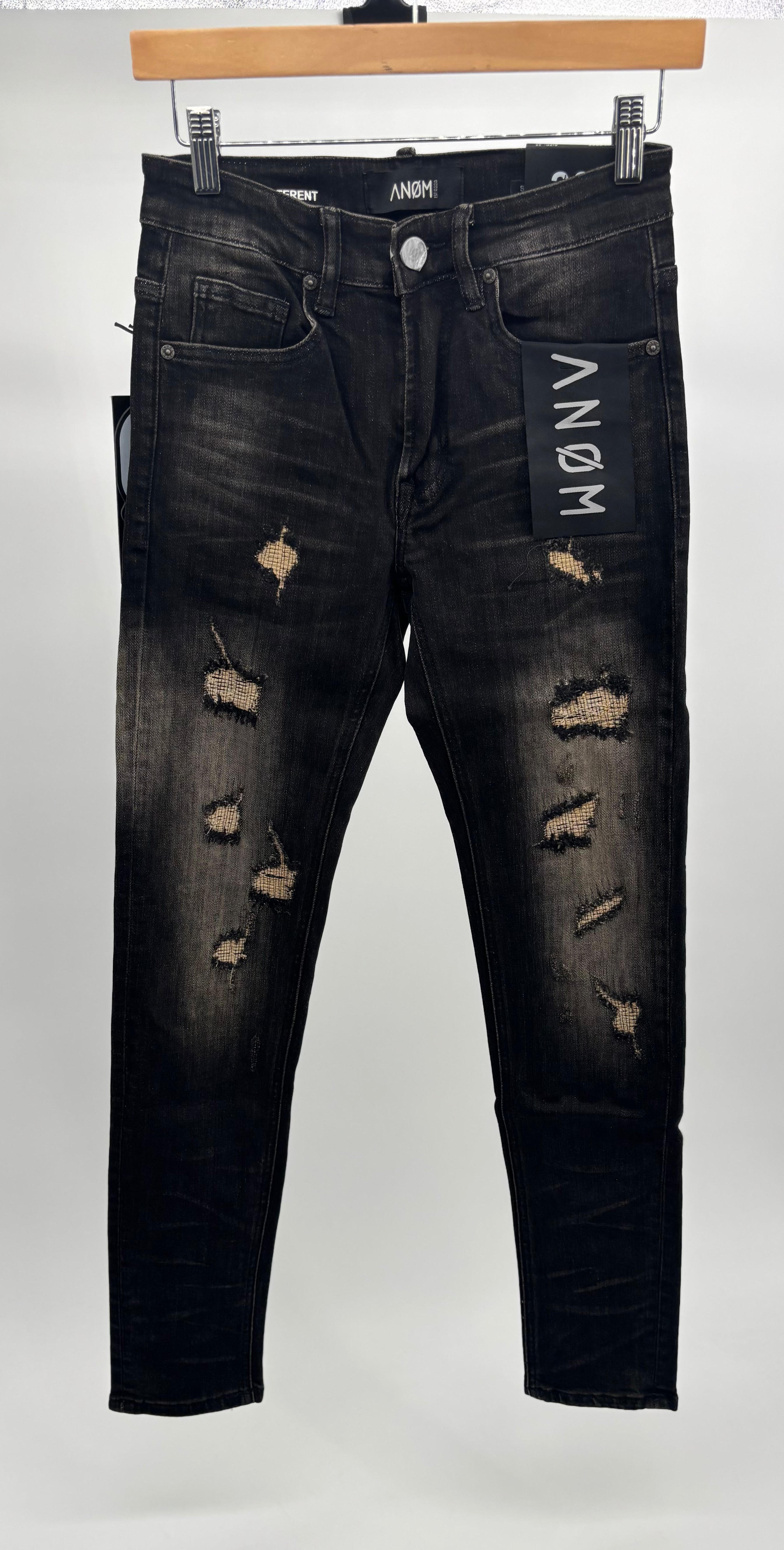 ANOM Vicous Jeans Dirty Blk