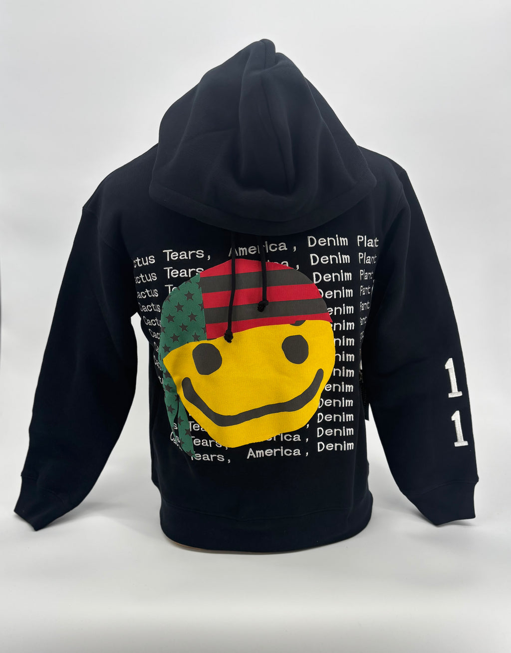 Denim Tears Cactus Smiley Hoodie Blk