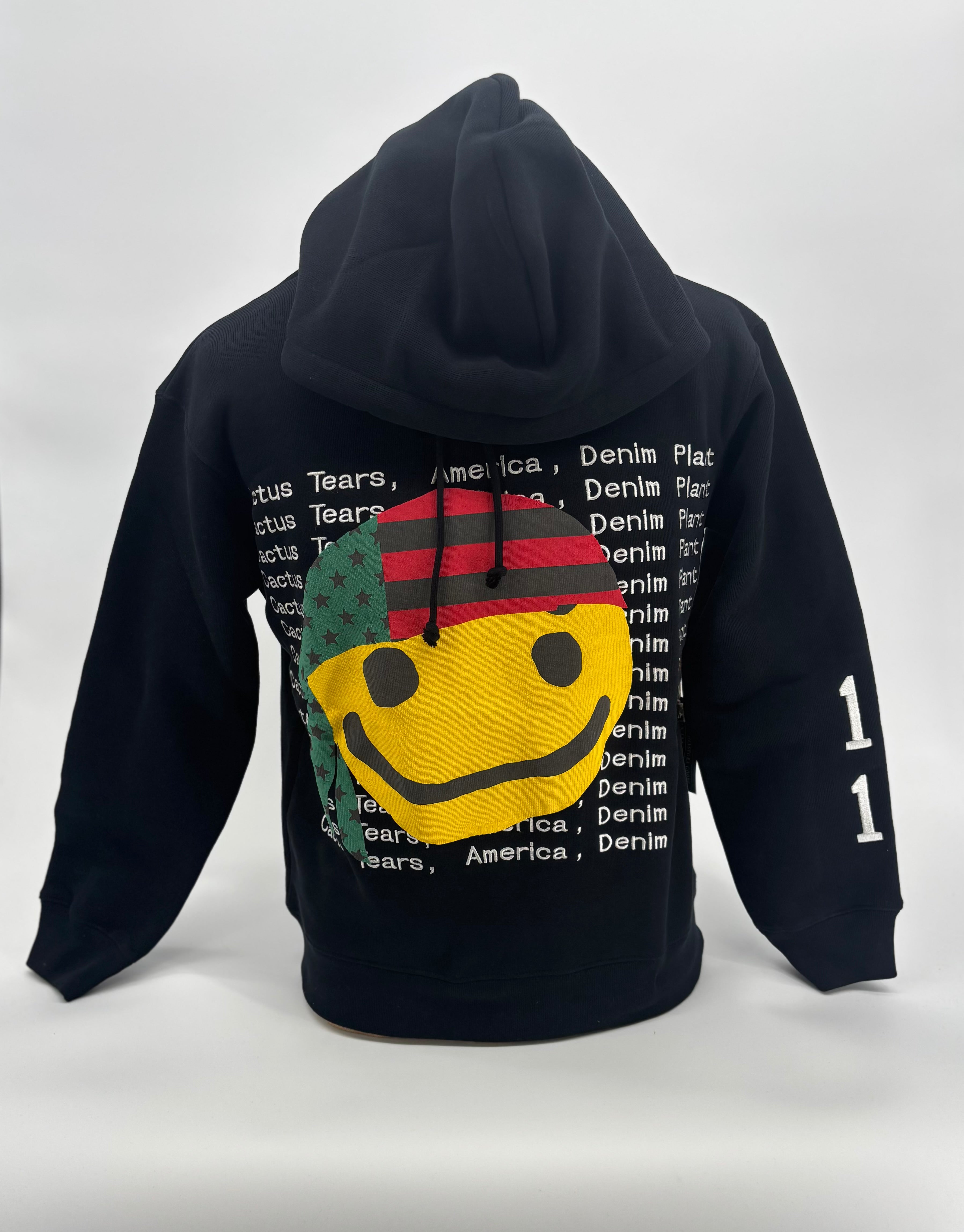 Denim Tears Cactus Smiley Hoodie Blk