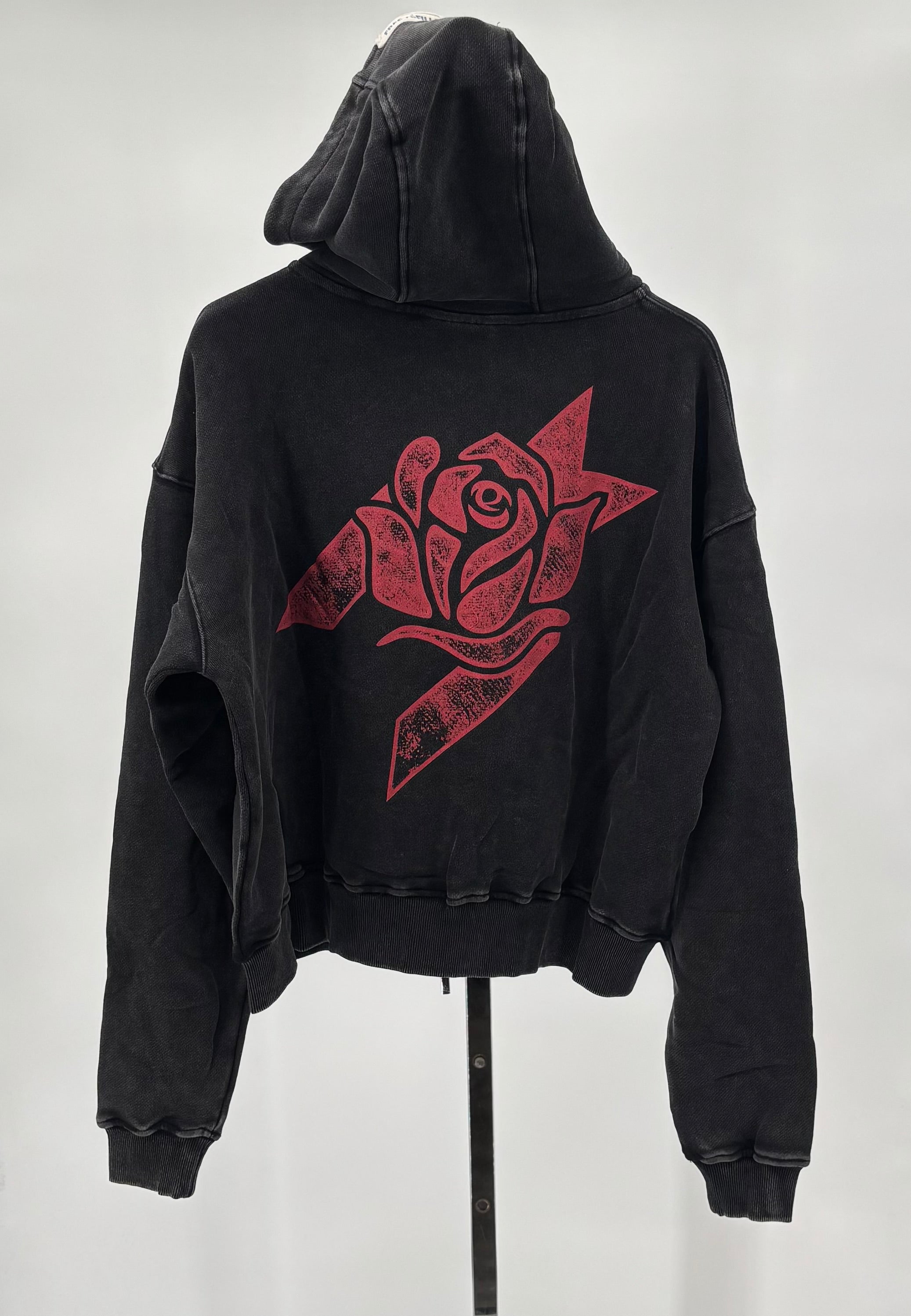 FR Rose Bowl Hoodie Vntg Blk
