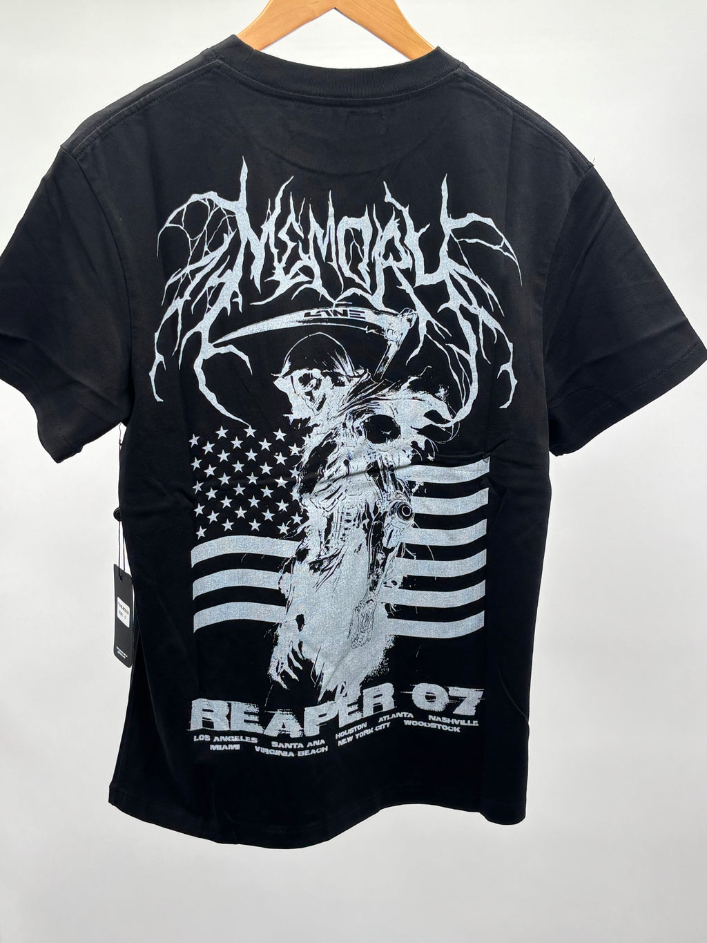 Memory Lane Reaper 07 Tee Blk