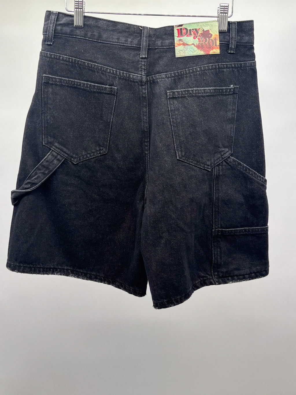 Dry Rot Dr Stamped Cargo Shorts Blk