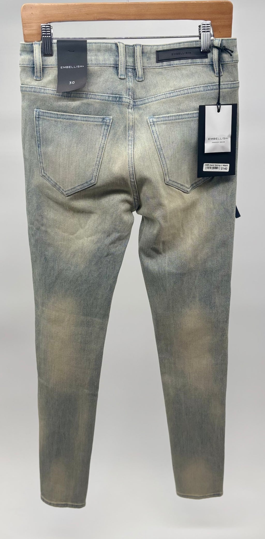 EMB David Skinny Lt Wash