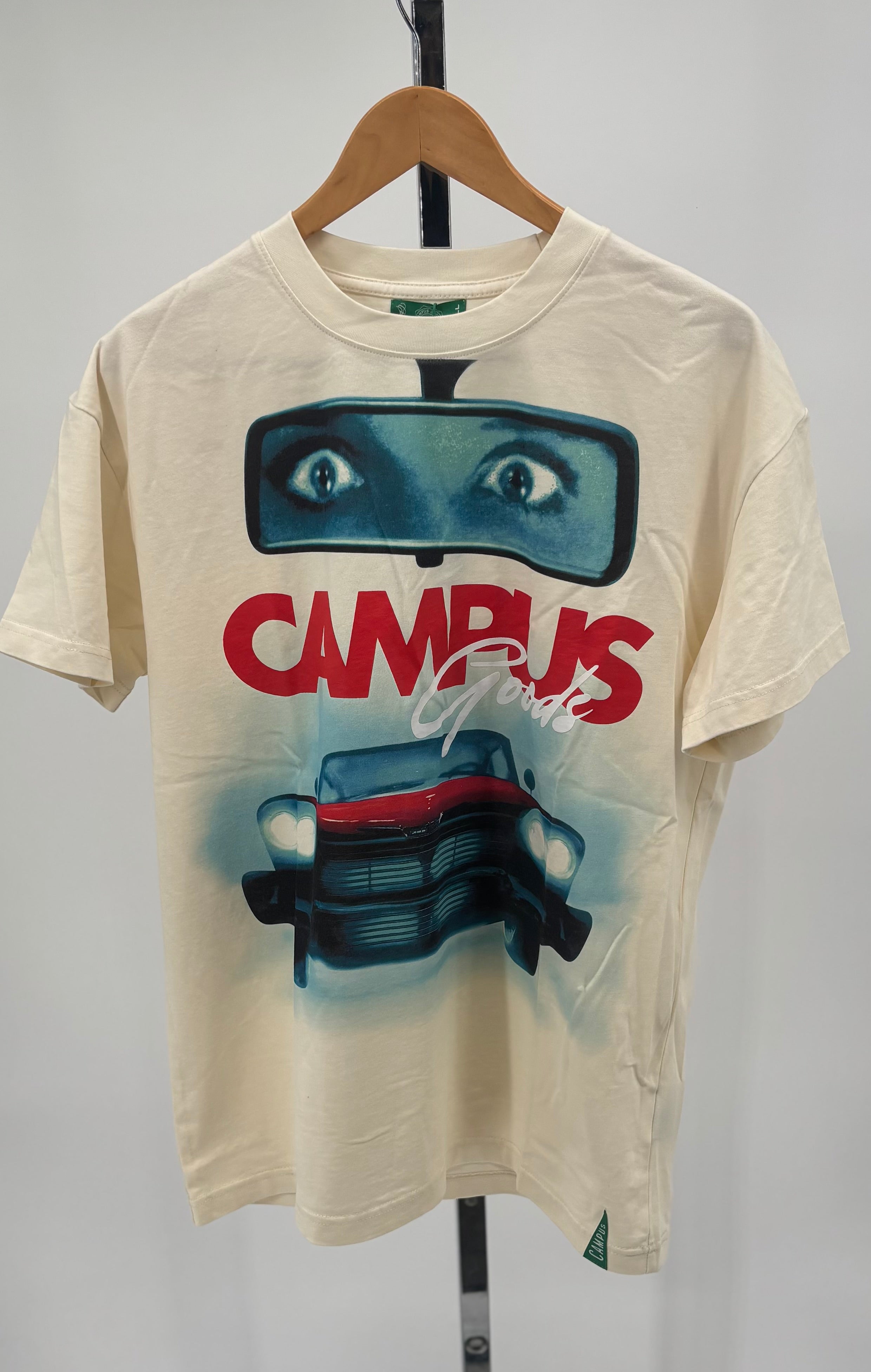 Campus Rearview Tee Cream