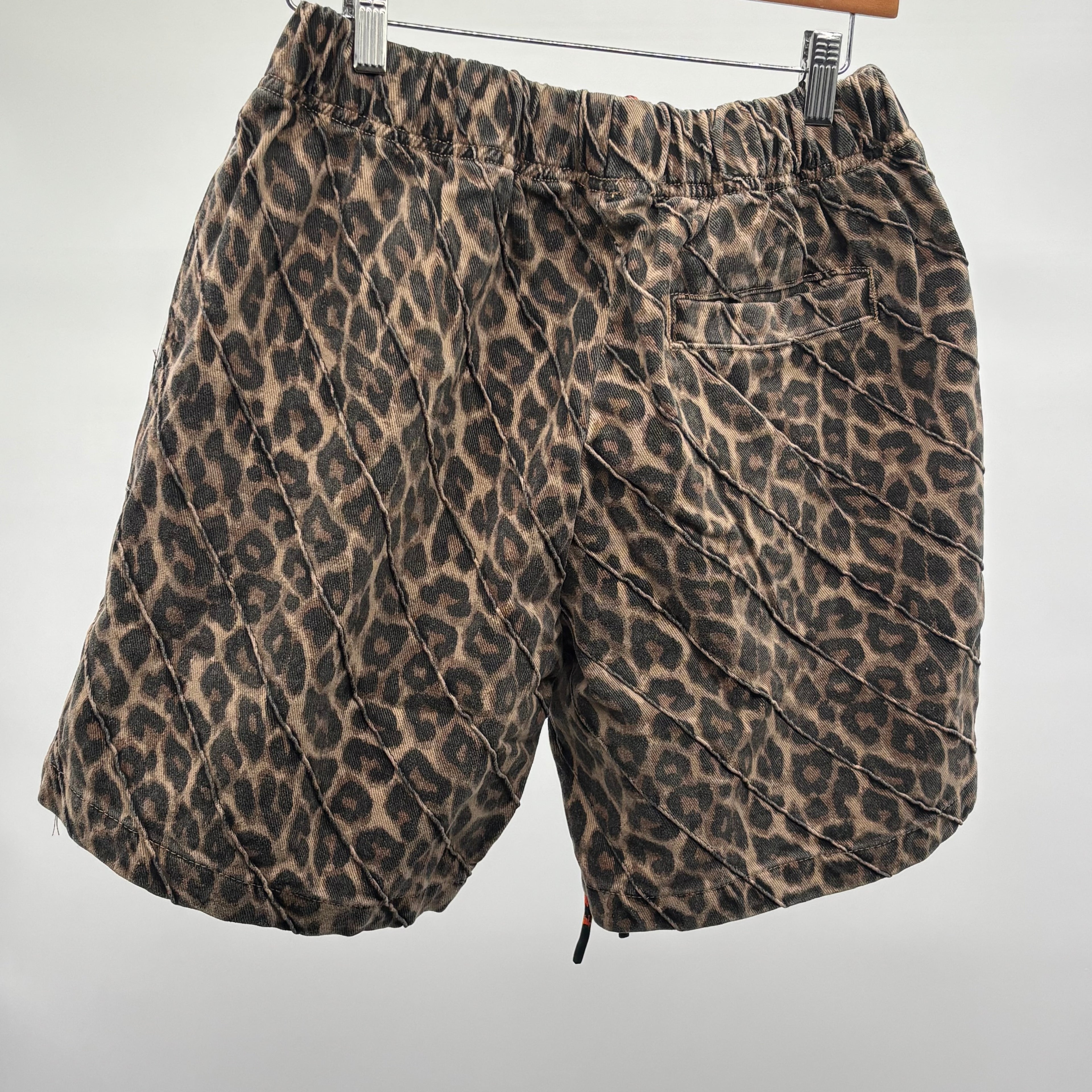 Memory Lane Printed Pattern Shorts Cheetah