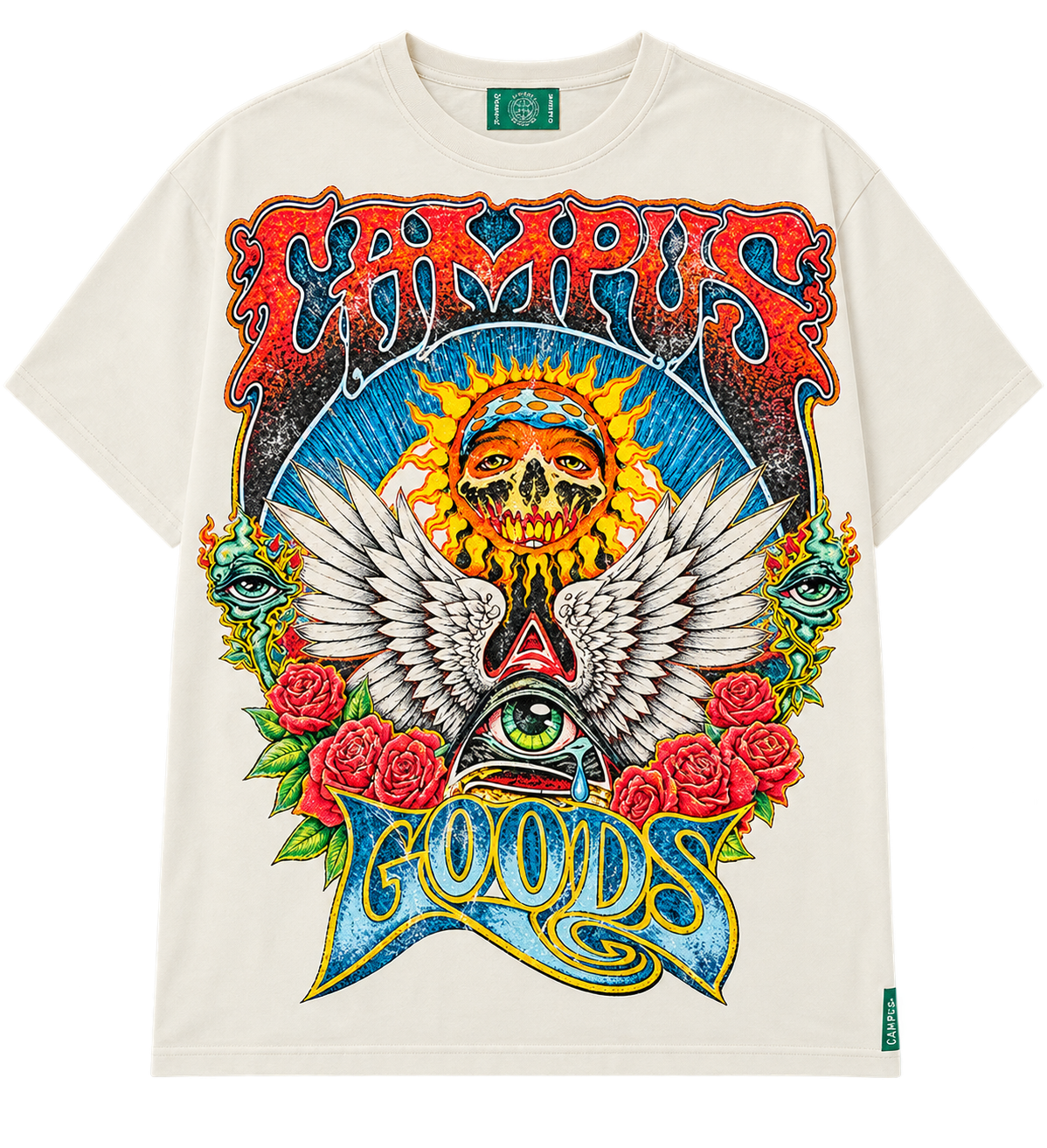 Campus Psychedelic Tee Cream
