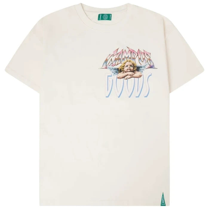 Campus Metallic Tee Cream