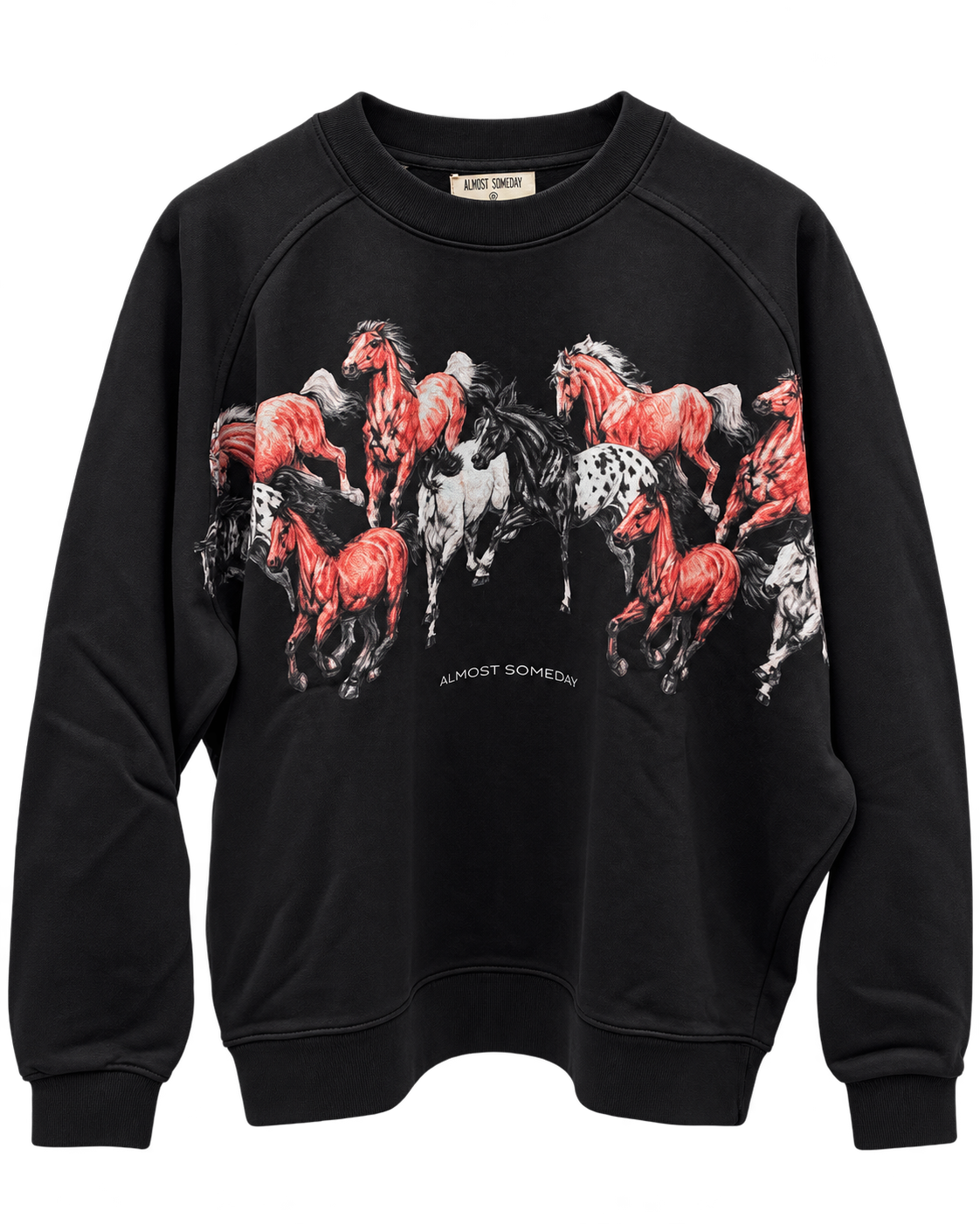ALSO Smoke Crewneck Blk