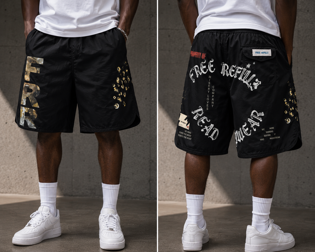 Free Refills Property Shorts Blk