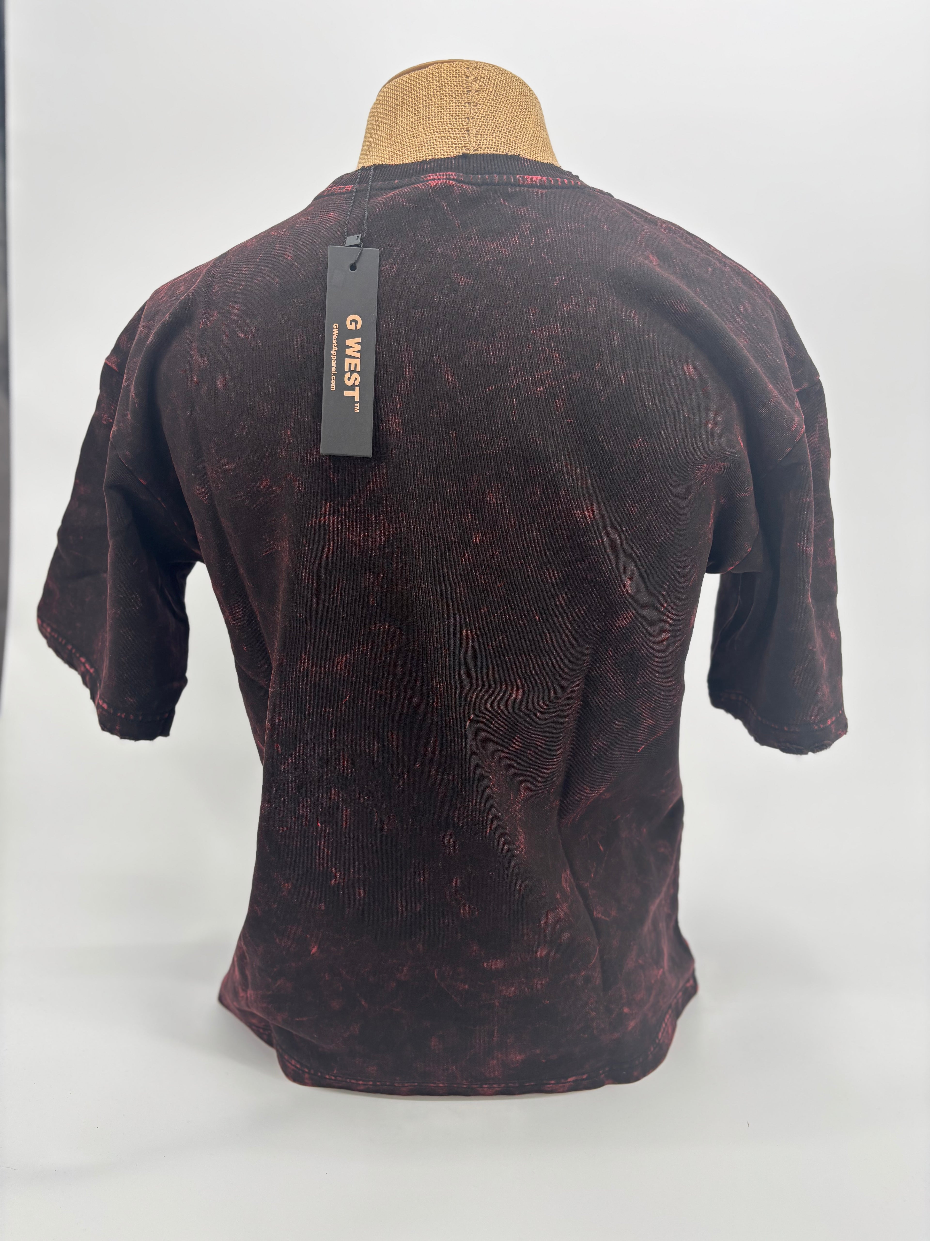 GWest Youth Hustle Tee Blk Red