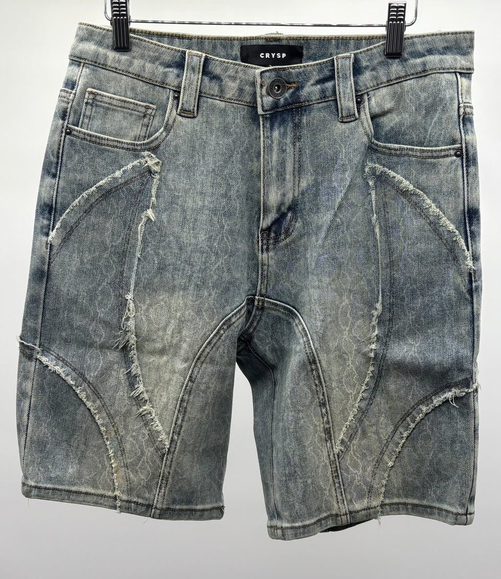 Crysp Rigged Shorts Blue
