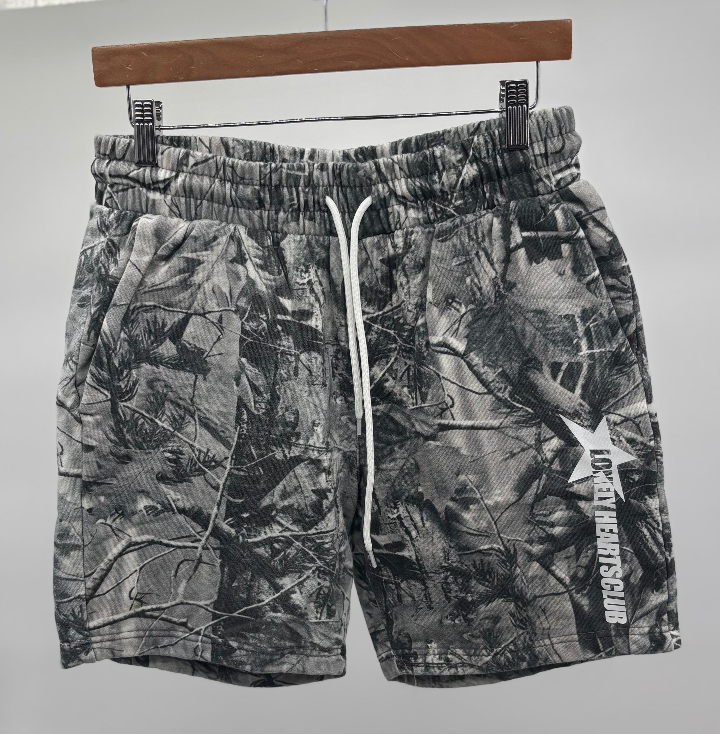LHC Wood Camo Sweatshorts Gray