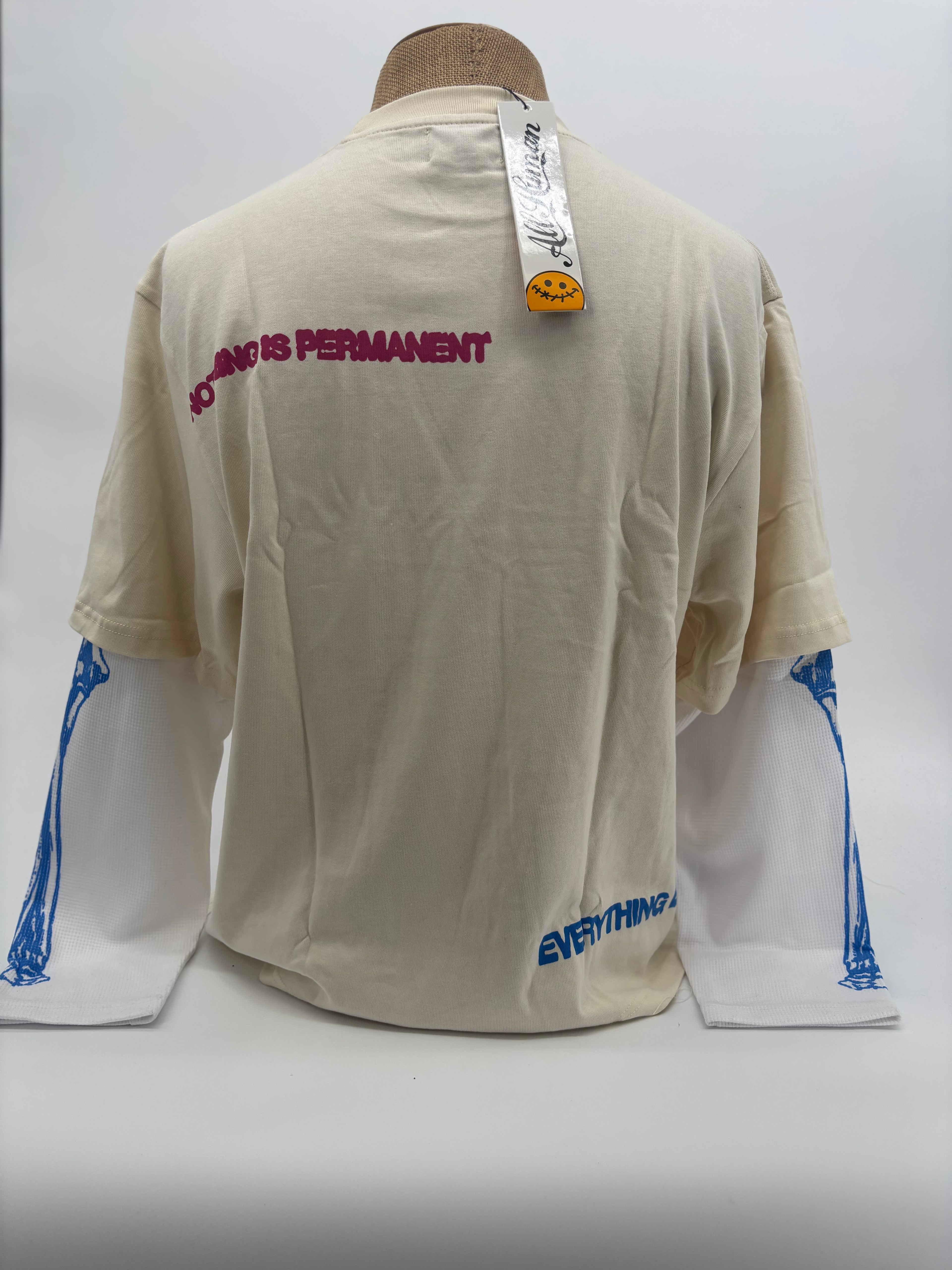 AH Super Gremlin LS Tee Cream