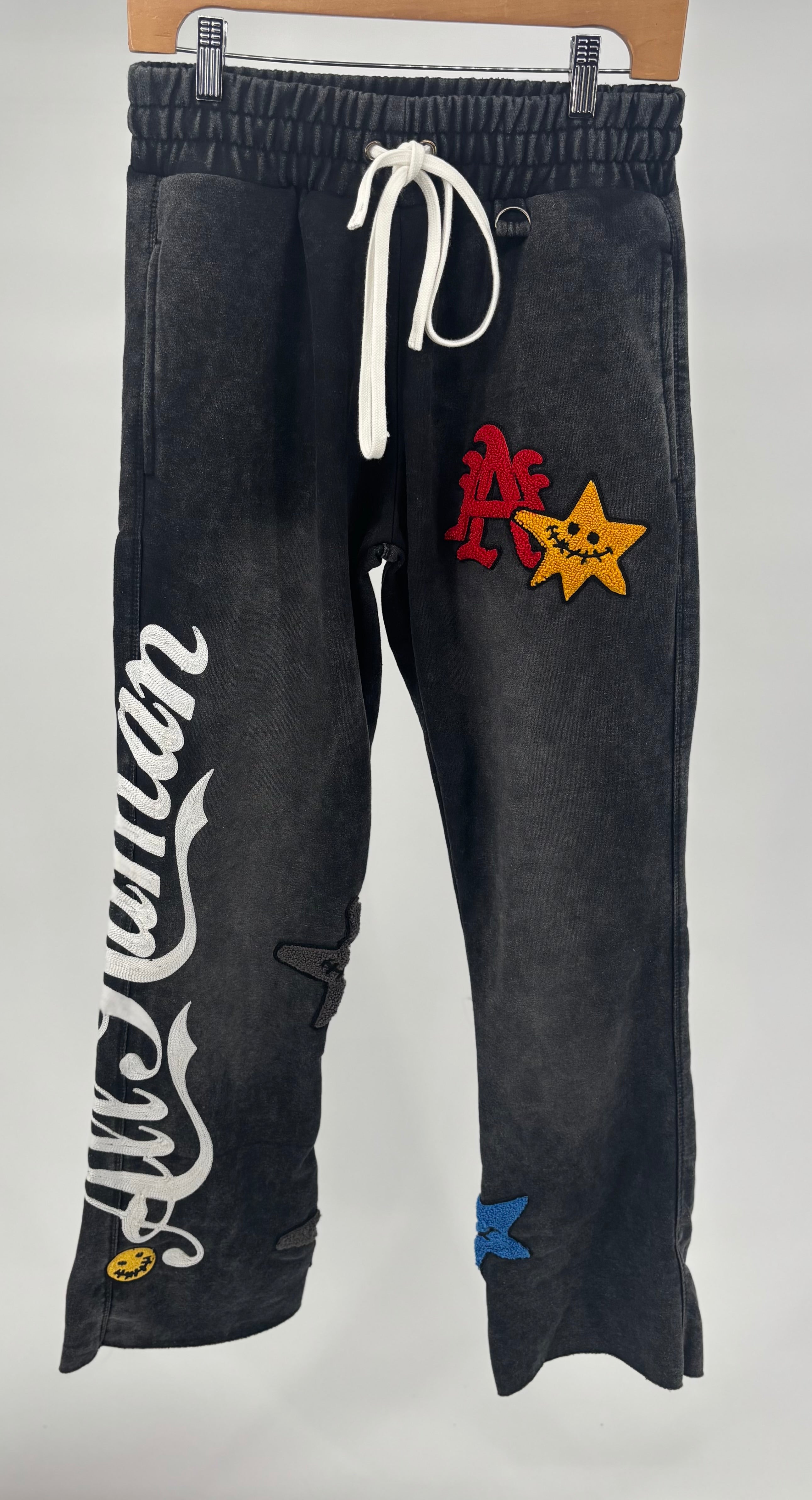 A.H Bodega V2 Pants Blk Wash