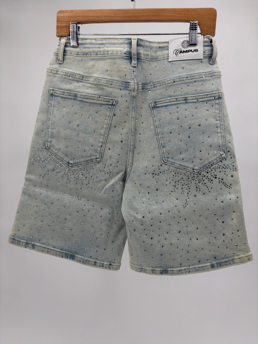 Campus Kingdom Jorts Lt Blue