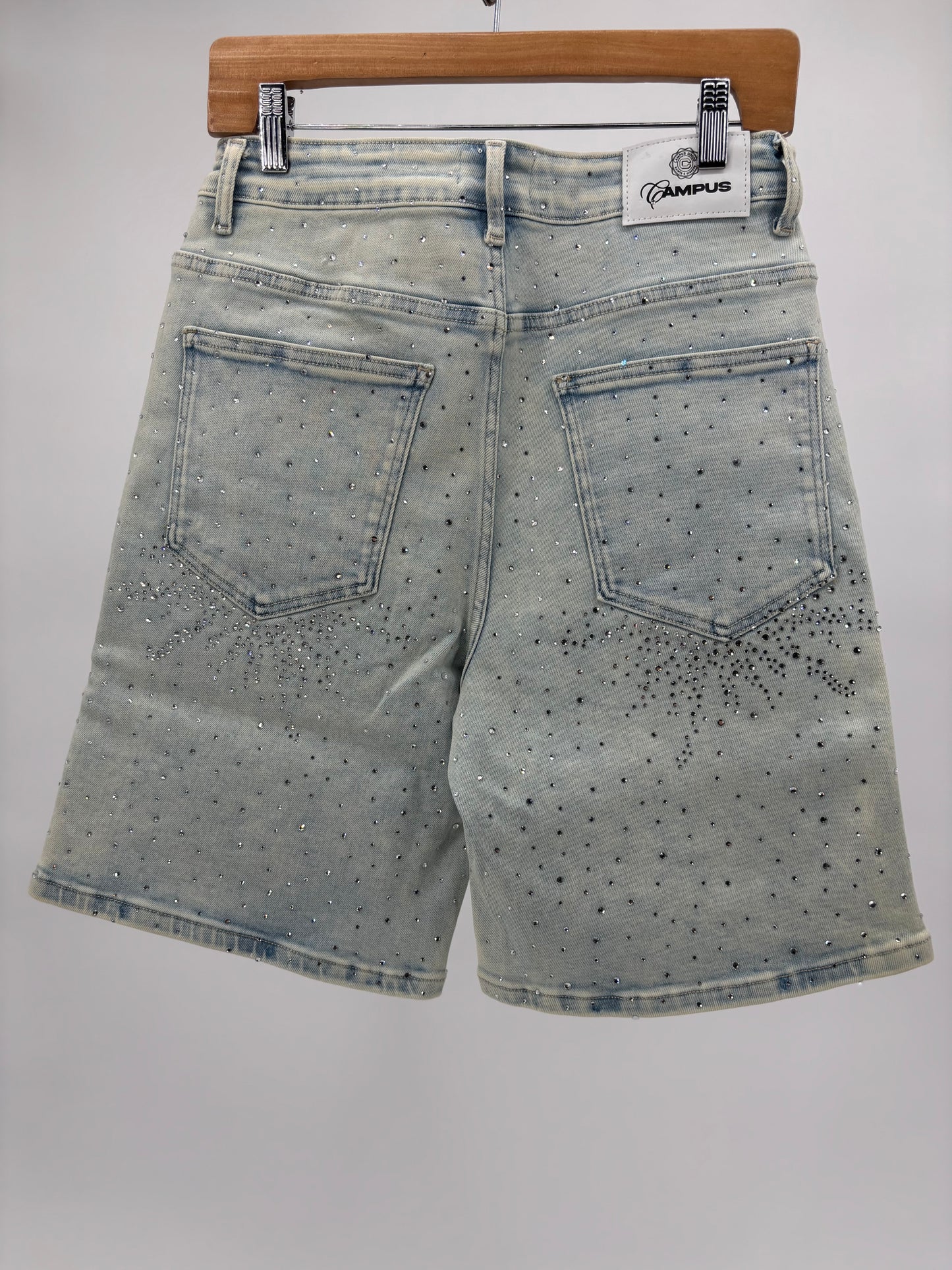 Campus Kingdom Jorts Lt Blue
