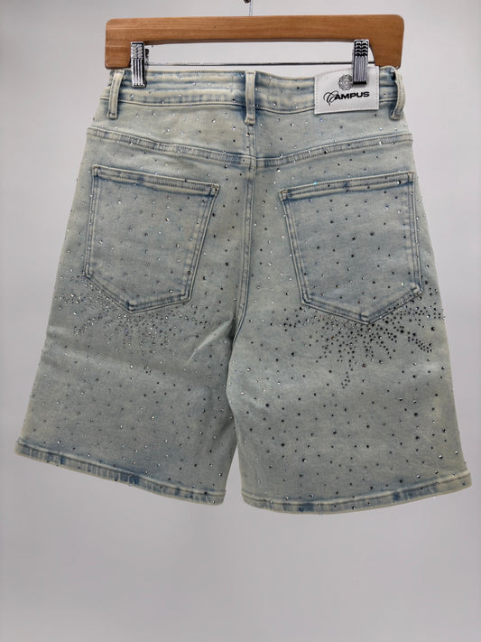 Campus Kingdom Jorts Lt Blue