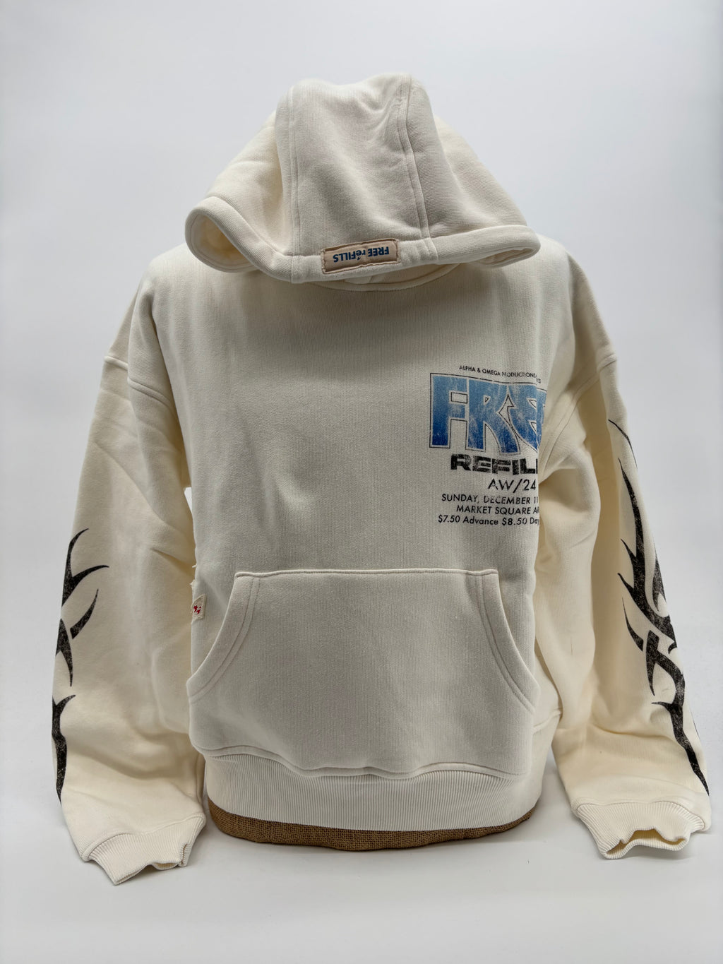 FR Kiss Hoodie Off Wht