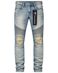 Valabasas Mr Biker Skinny Jeans Lt Wash