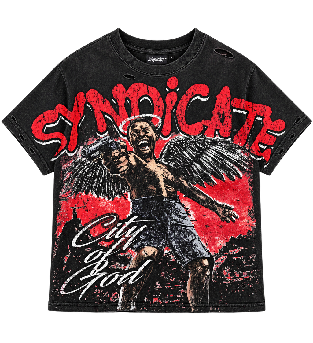Syndicate Little Dice Tee Blk Wash