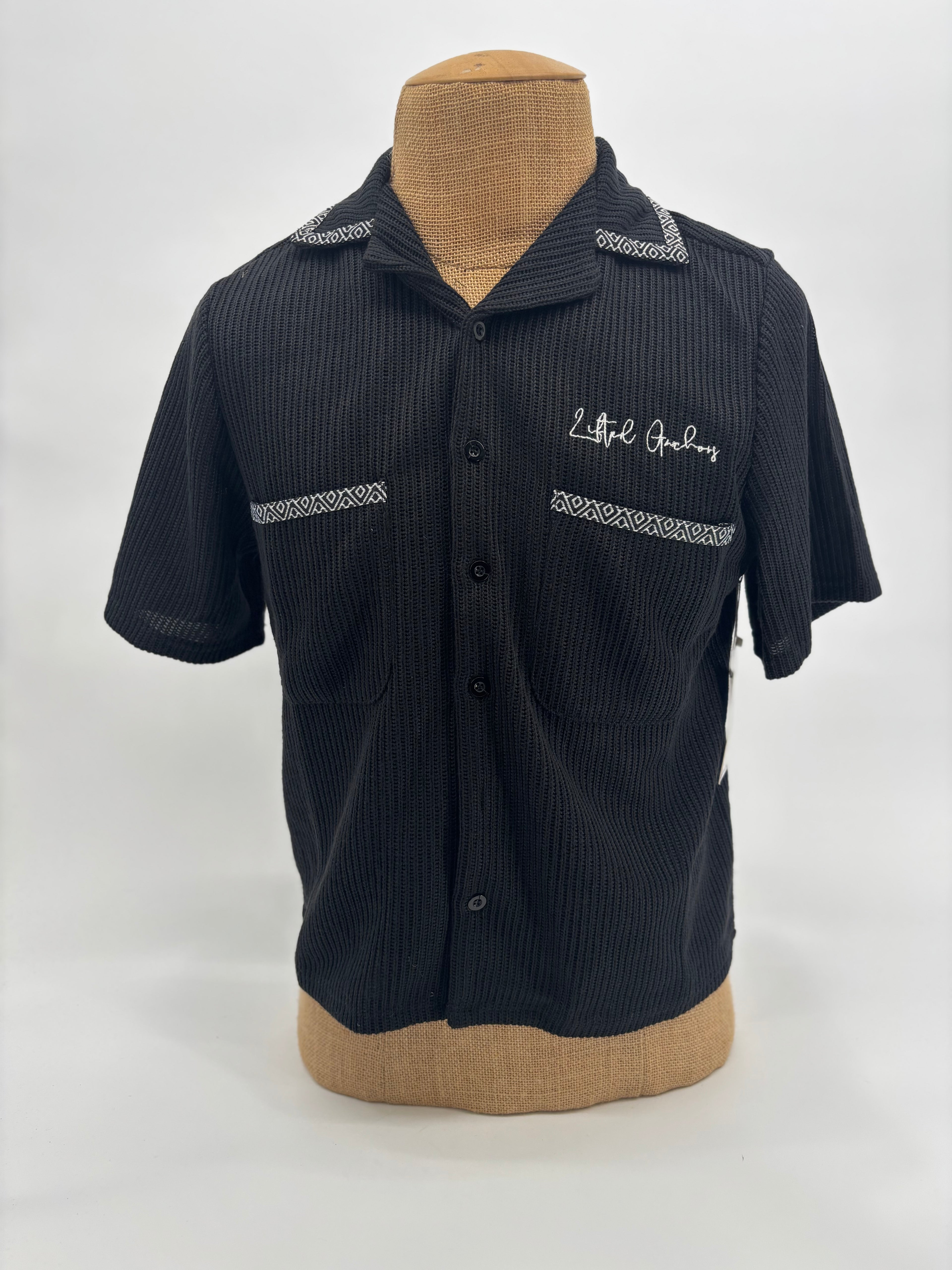 L.A. Hustlers Button Up Blk