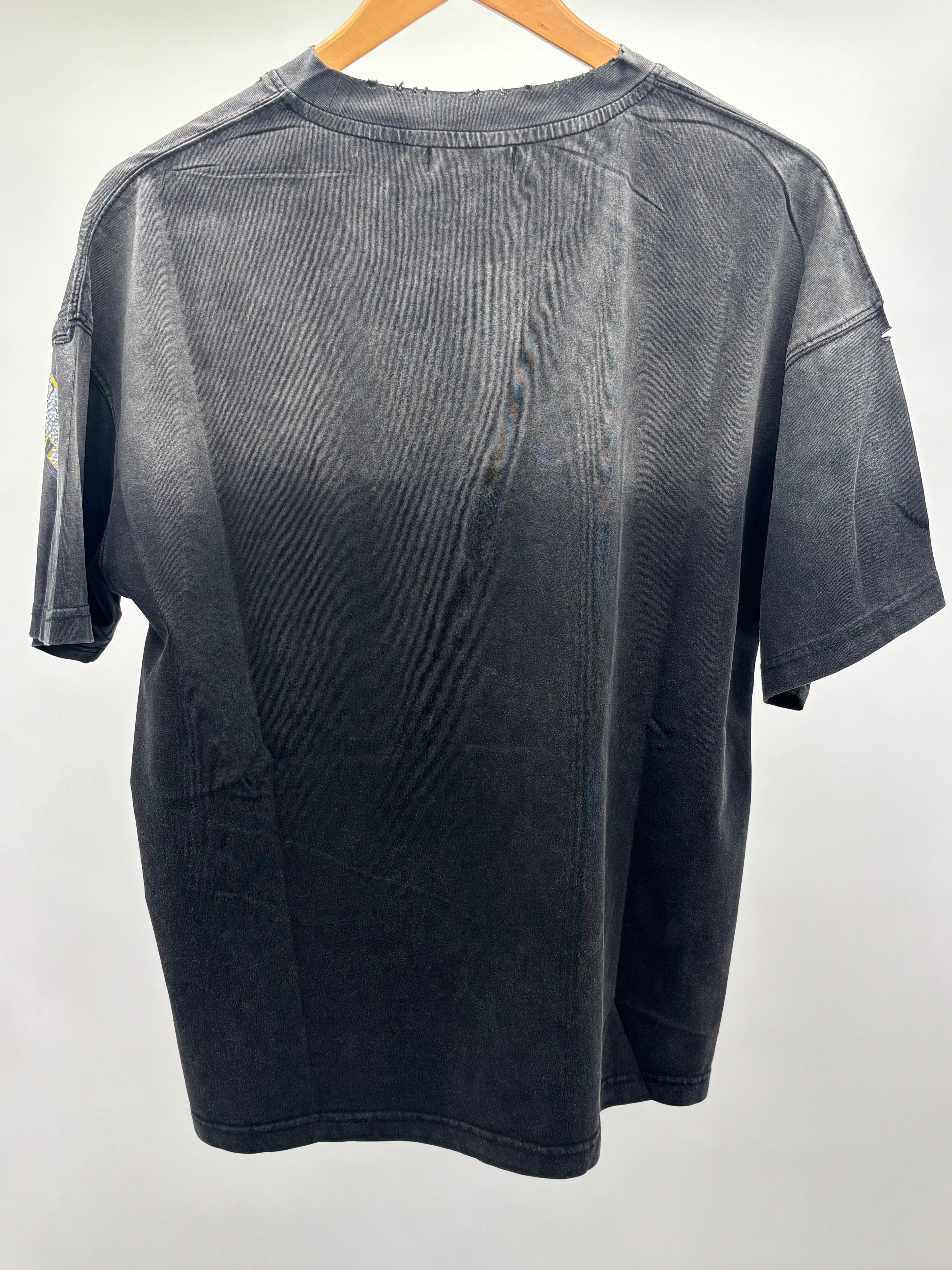Vale Forever Bling Graffiti Tee Blk