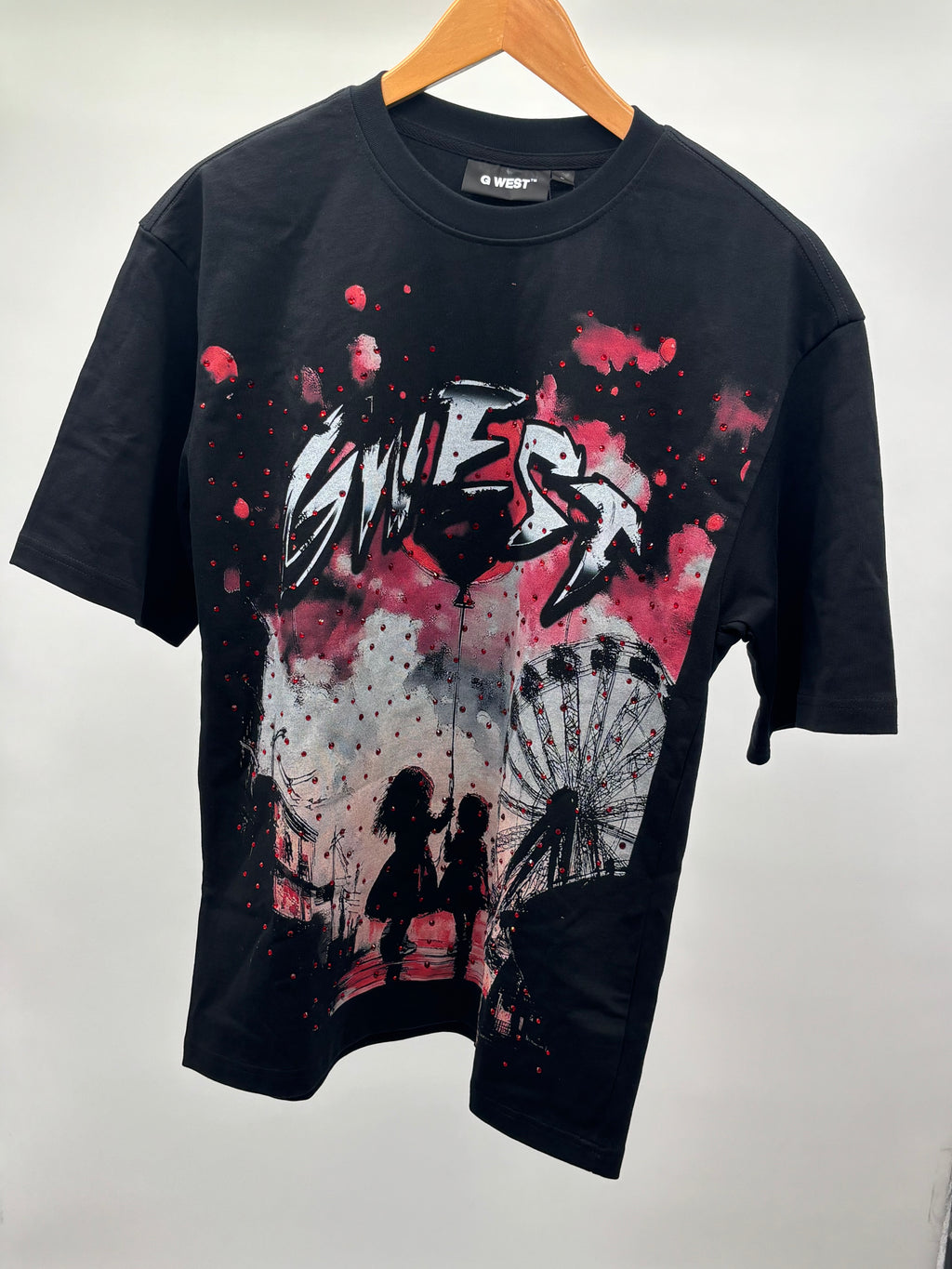 GWest Broken Carnival Tee Blk