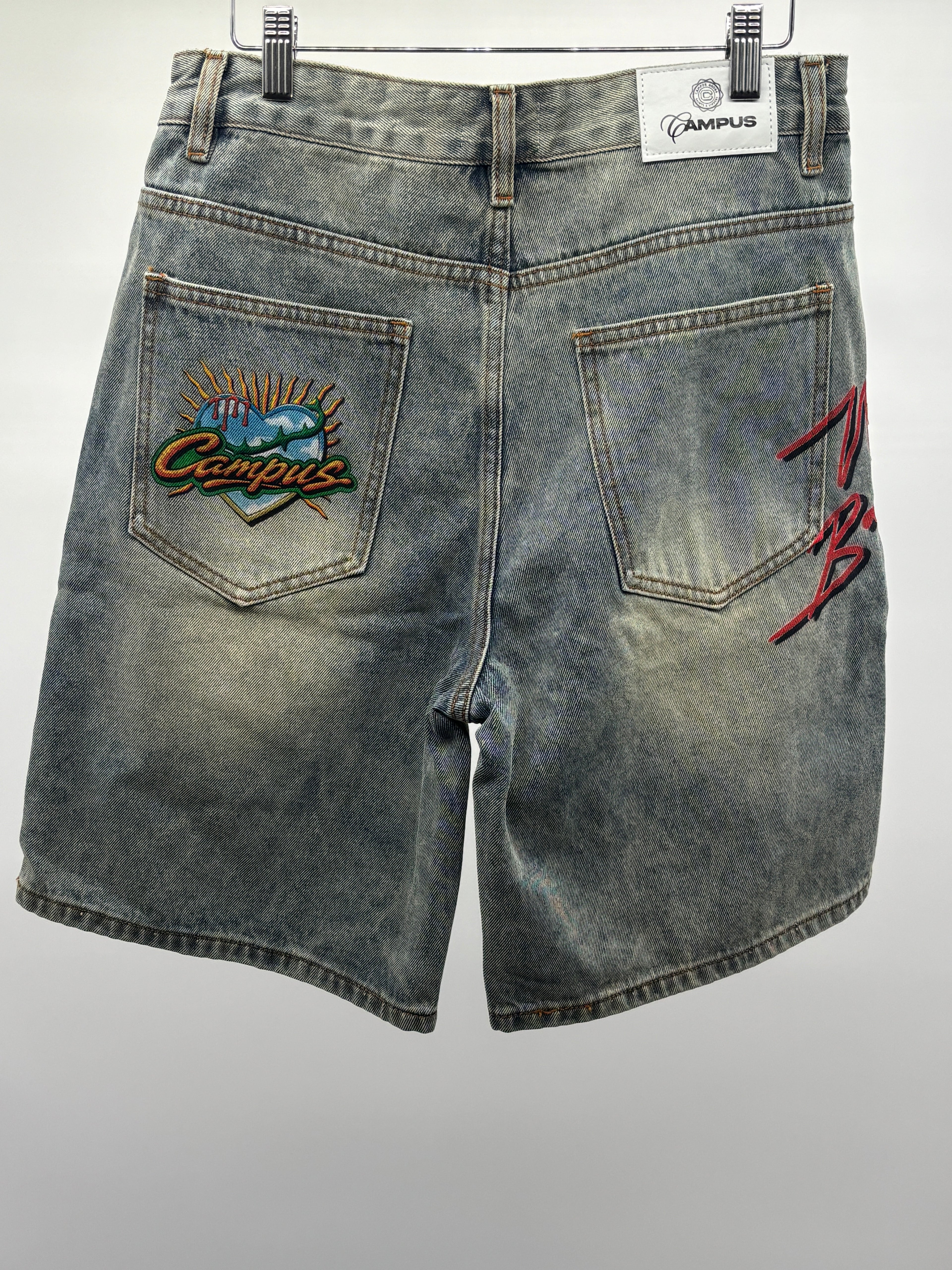 Campus Friday Denim Jort Sand