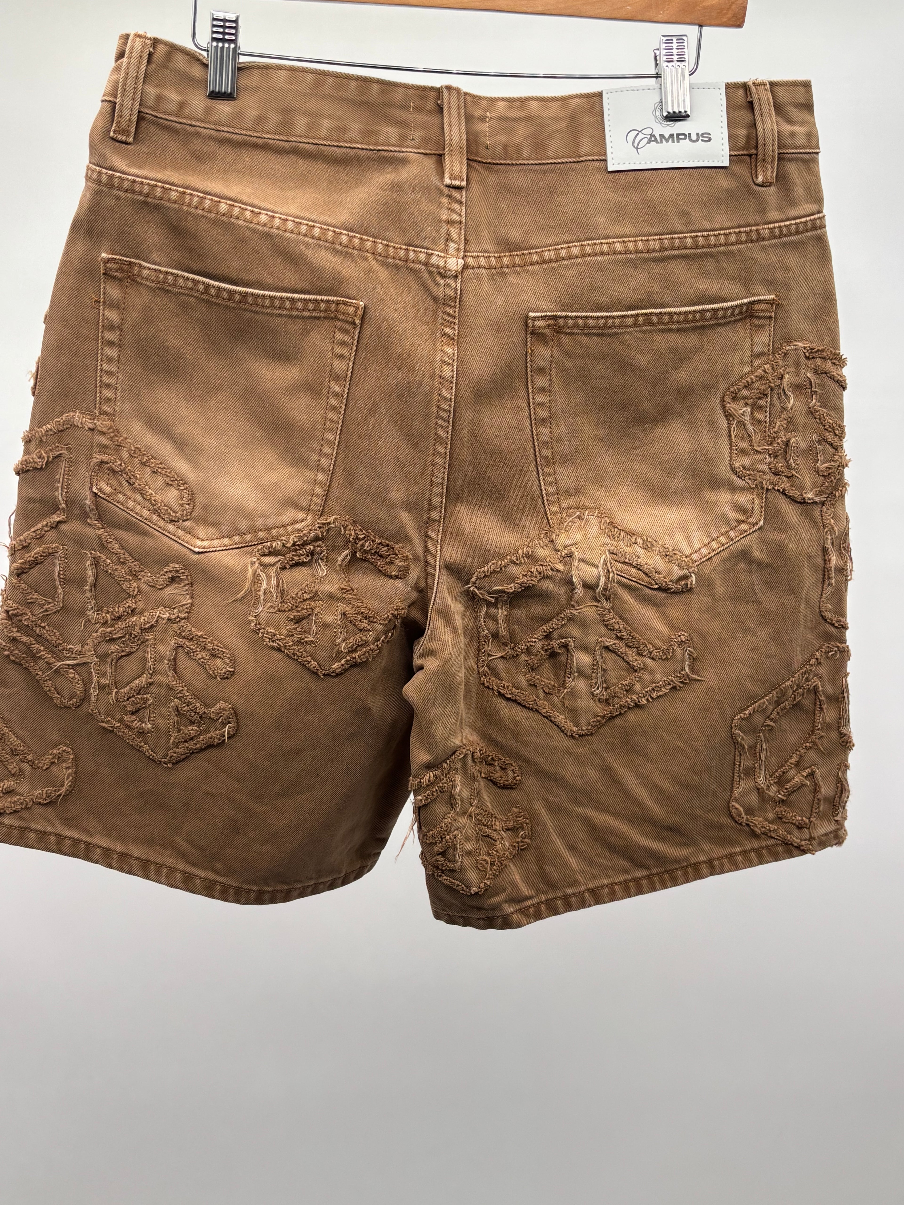 Campus Truce Jorts Brown