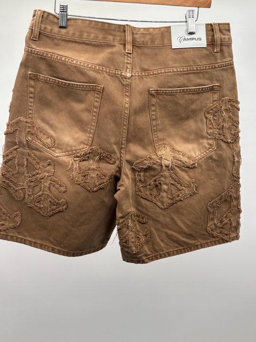 Campus Truce Jorts Brown