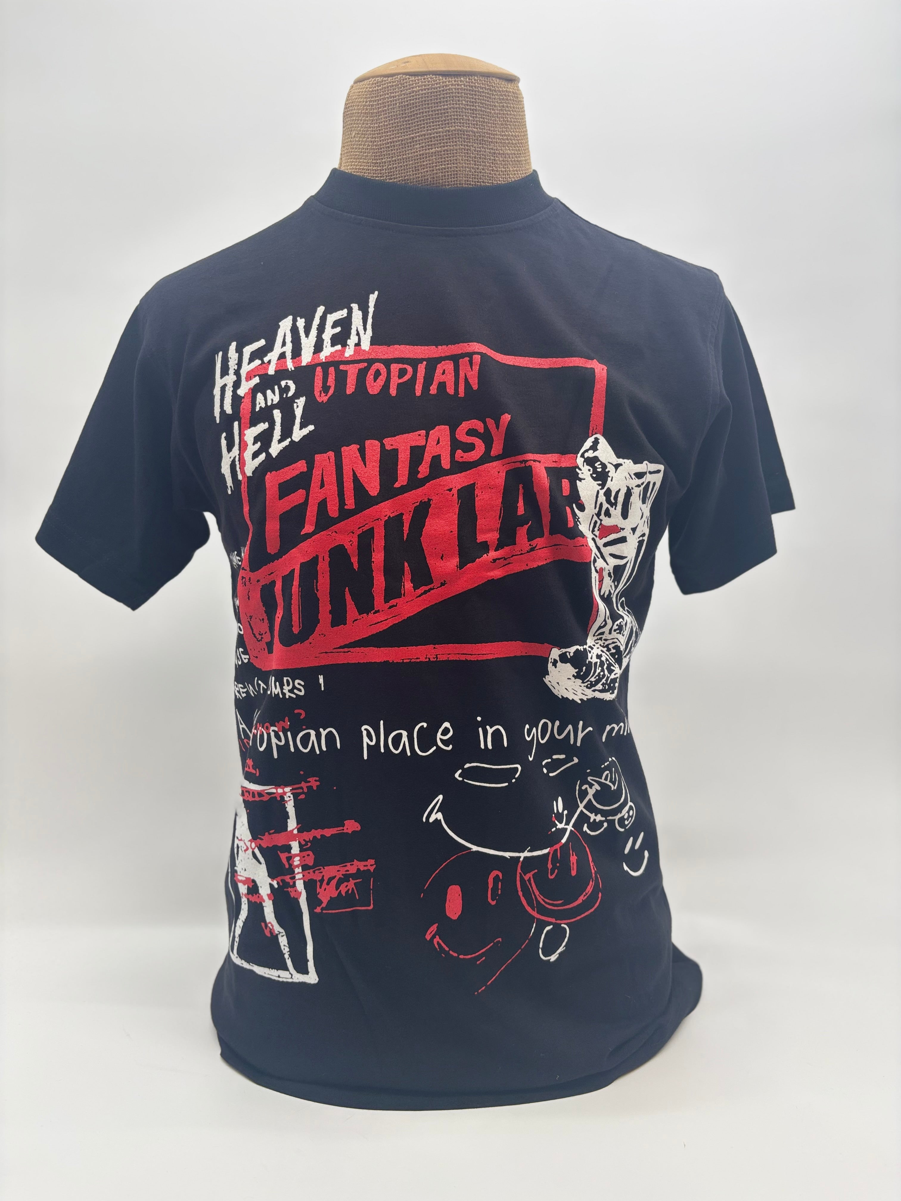 Junk Lab Utopian Tee Vntg Blk