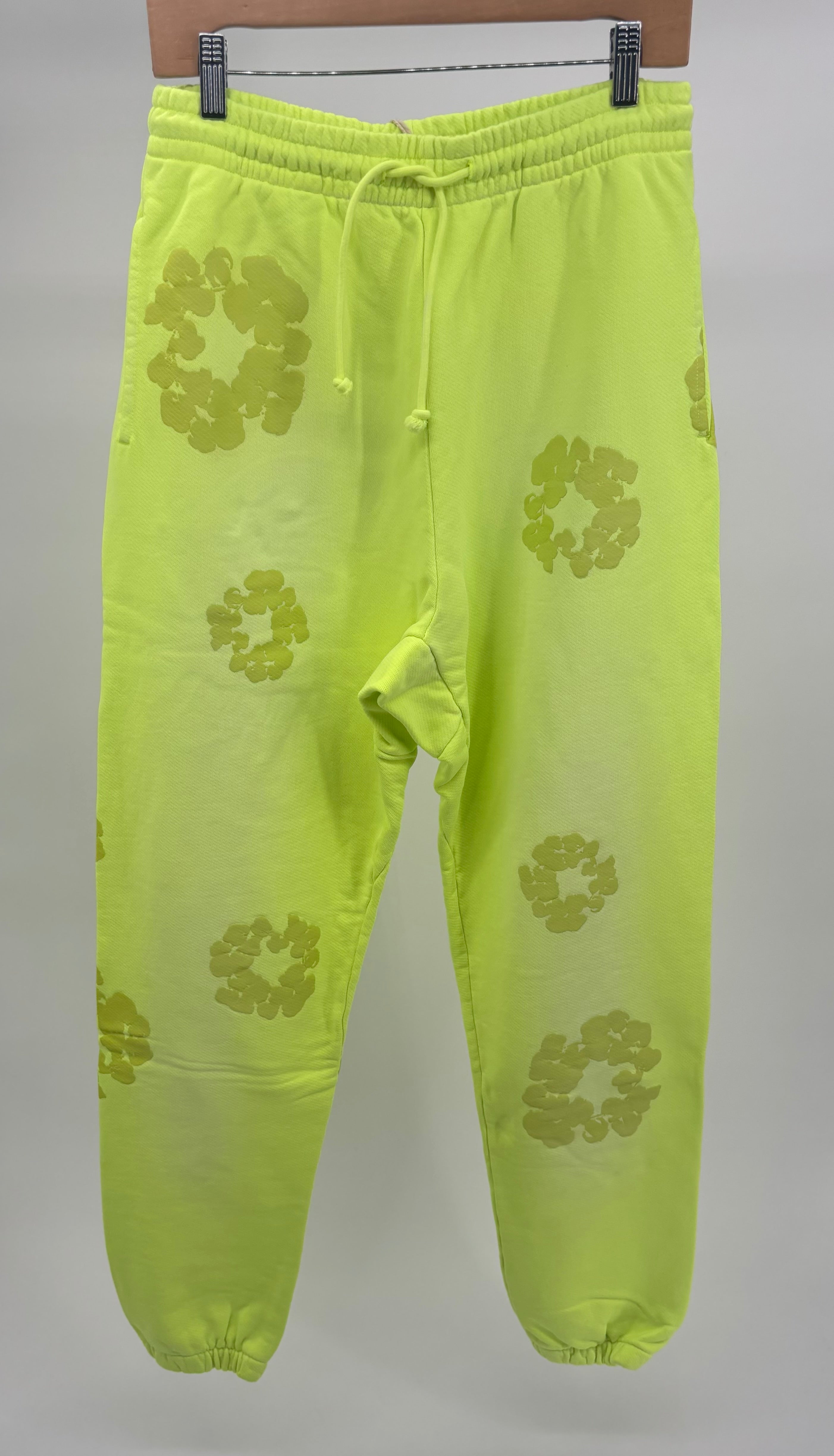 Denim Tears Mono Wreath Sweatpants Neon