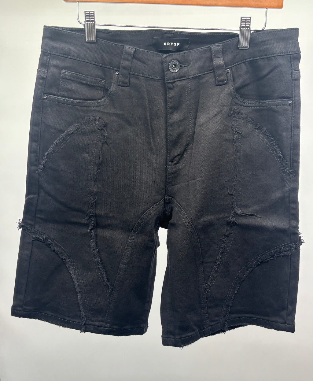 Crysp Rigged Shorts Black