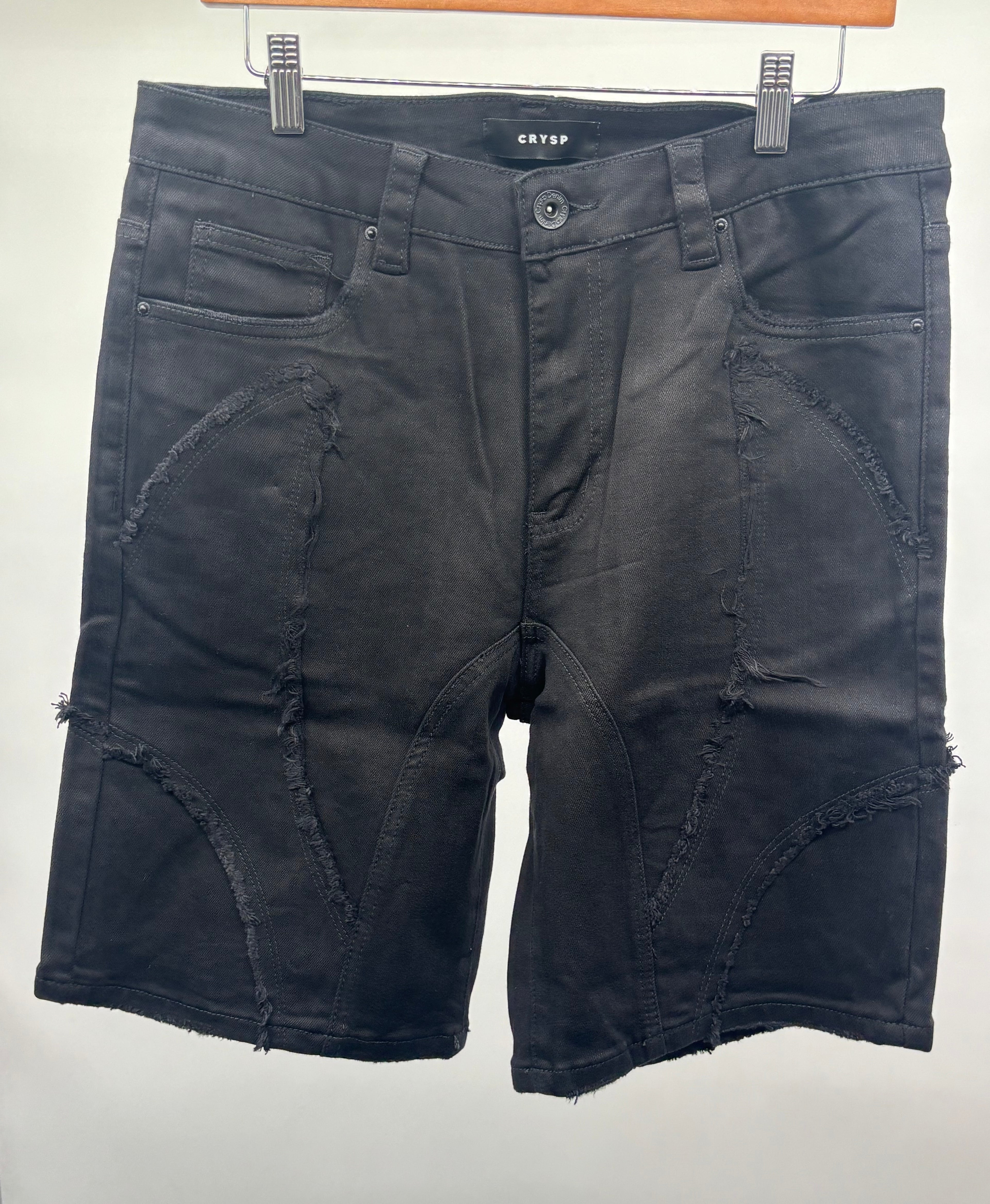 Crysp Rigged Shorts Black