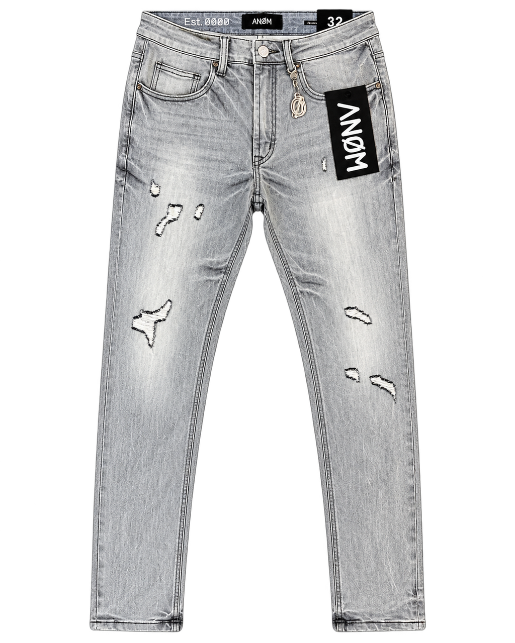 Anom Kelvin Jeans Snow Gray