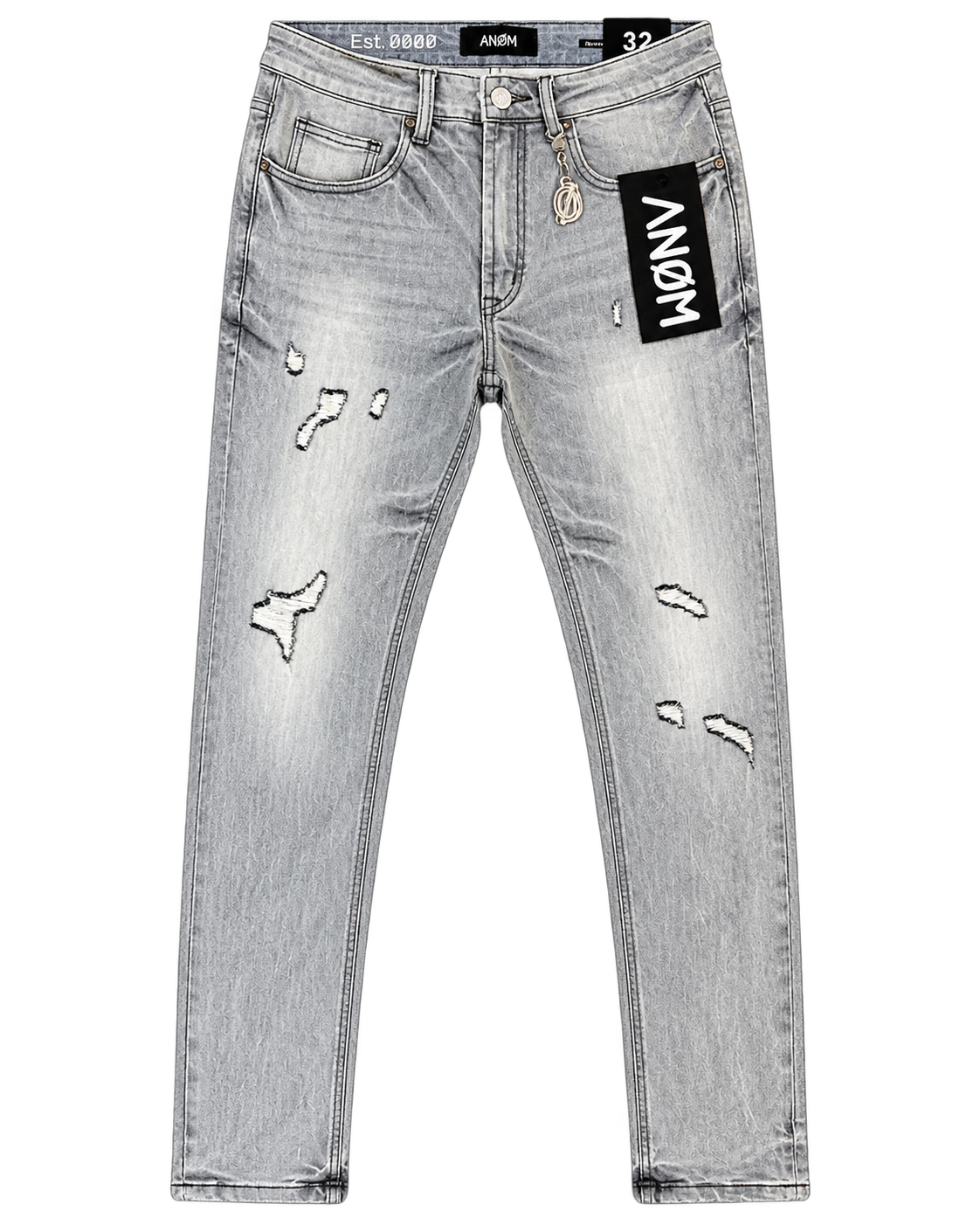 Anom Kelvin Jeans Snow Gray
