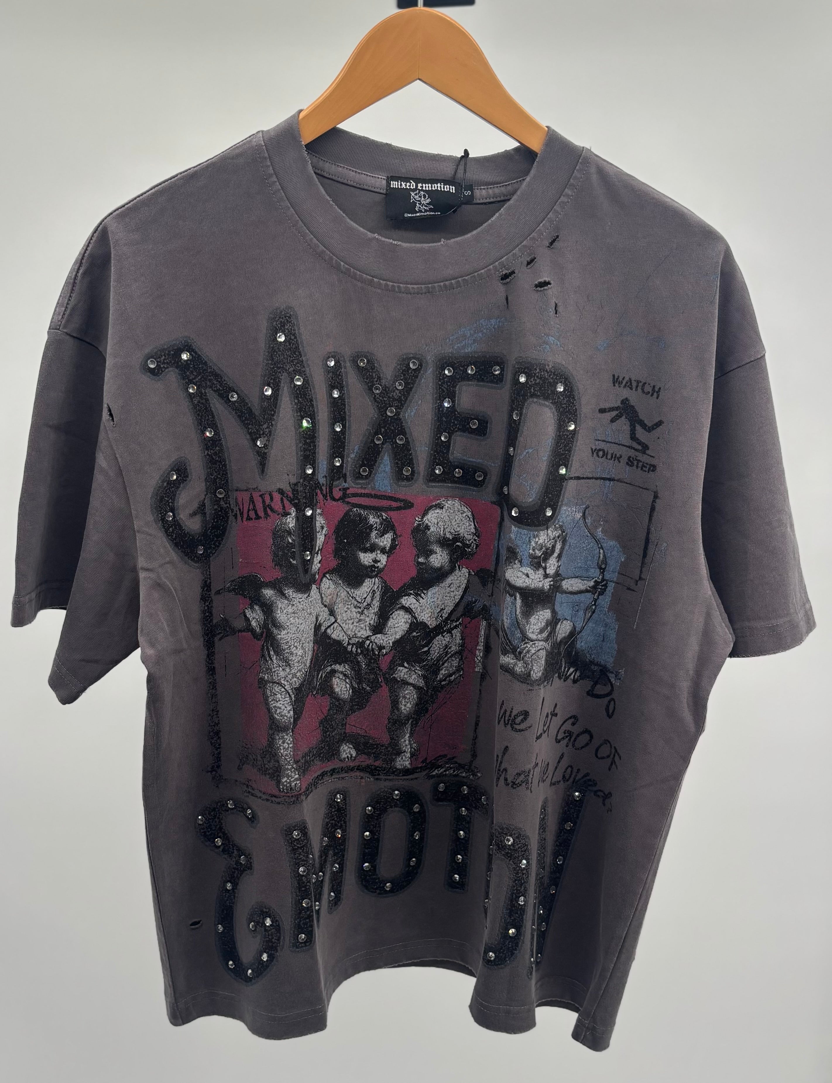 M.E Grey Friends Tee