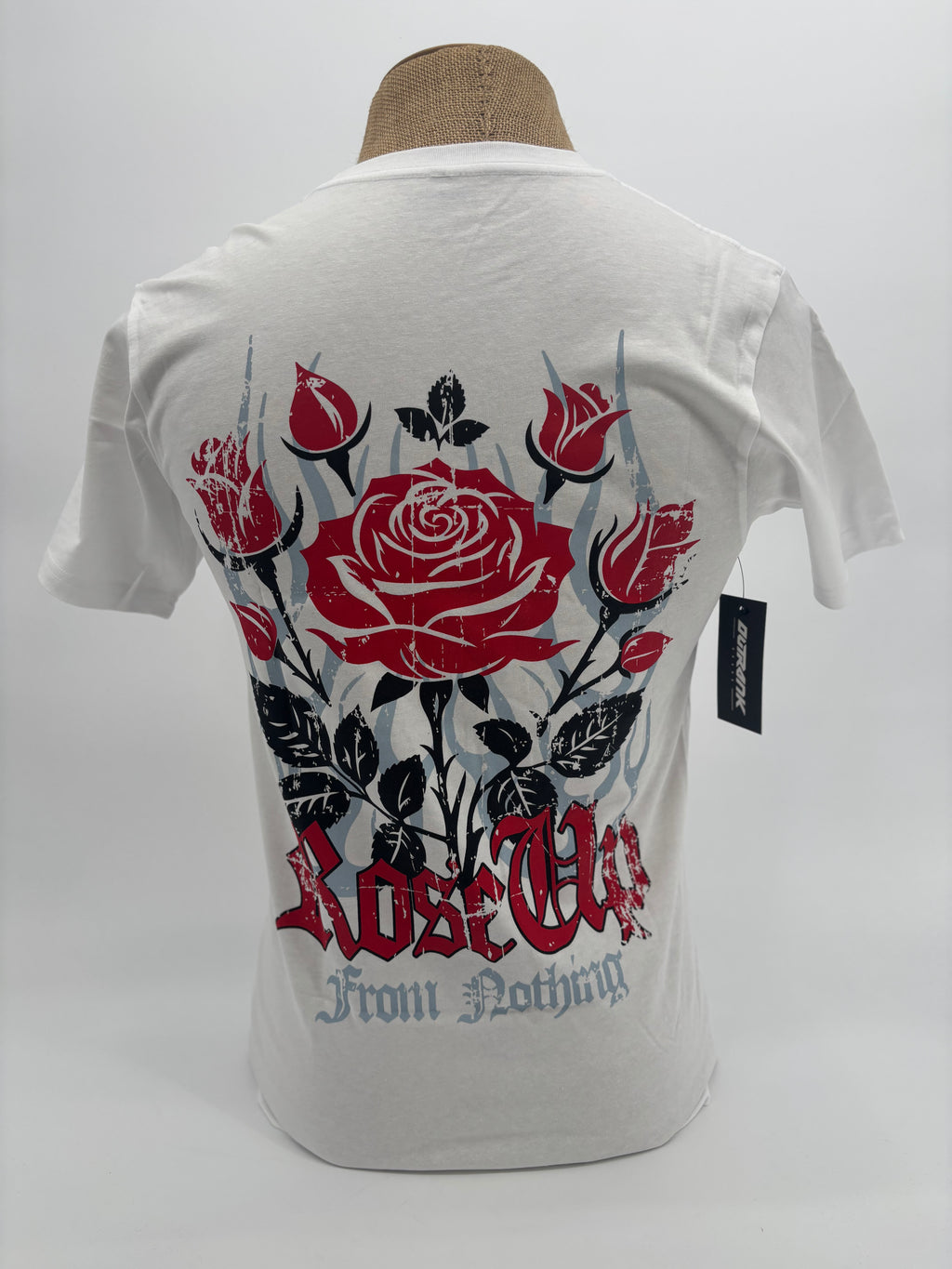 OR Rose Up Tee Wht