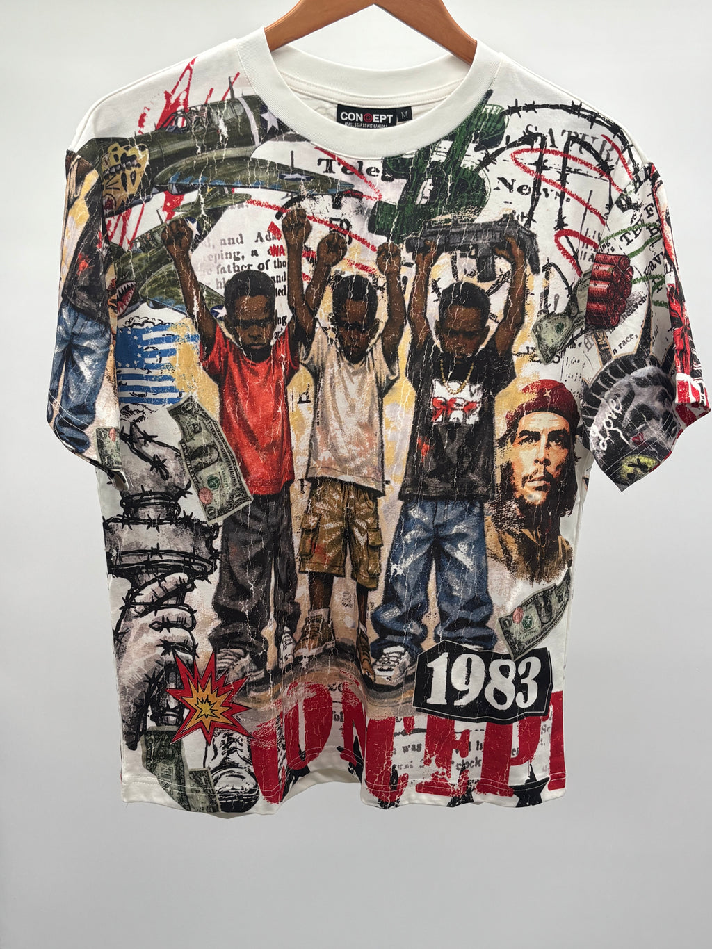 Concept LA Over Fear Tee White