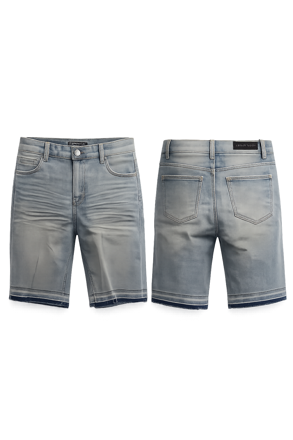 Embellish Easy Shorts Med Blue